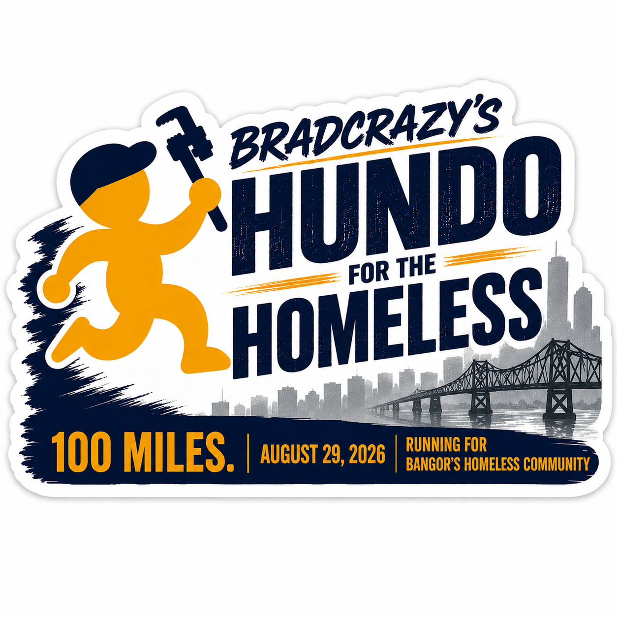 Bradcrazy’s Hundo for the Homeless campaign photo, 6 of 8