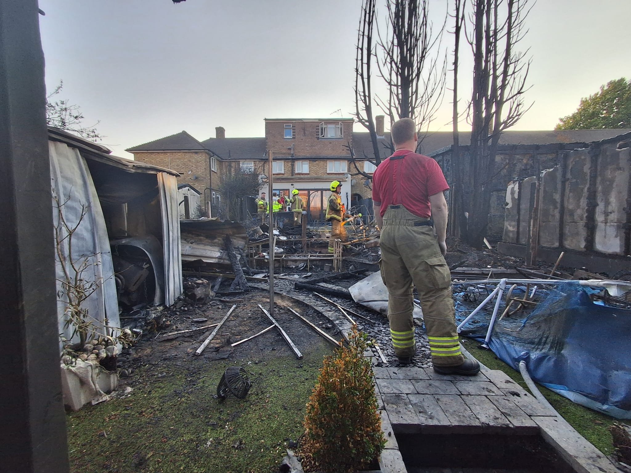 Help us rebuild after a huge fire destroyed our garden campaign photo, 2 of 6