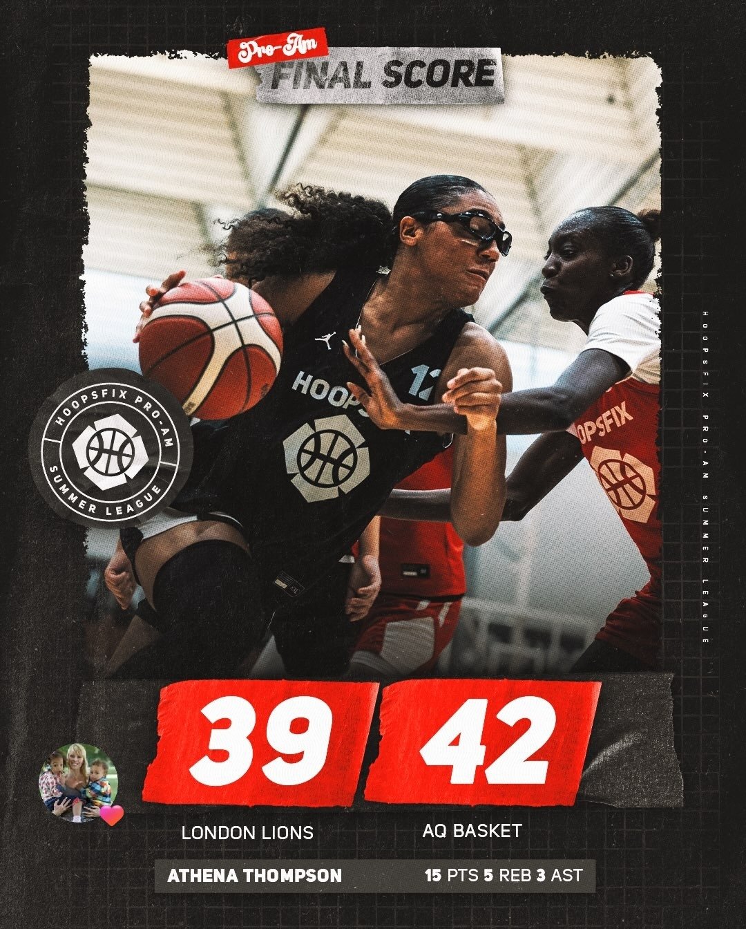 SUPPORT ATHENA THOMPSON’S GB BASKETBALL JOURNEY! campaign photo, 7 of 8