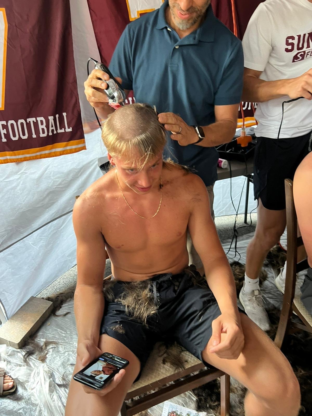 2026 Shave For A Cure - SHS Football Player-Led Fundraiser campaign photo, 6 of 6