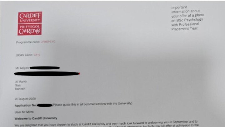 Donate to Help Me Stay in University — 1st Term Year 2, Cardiff Uni, organized by Aalyan K