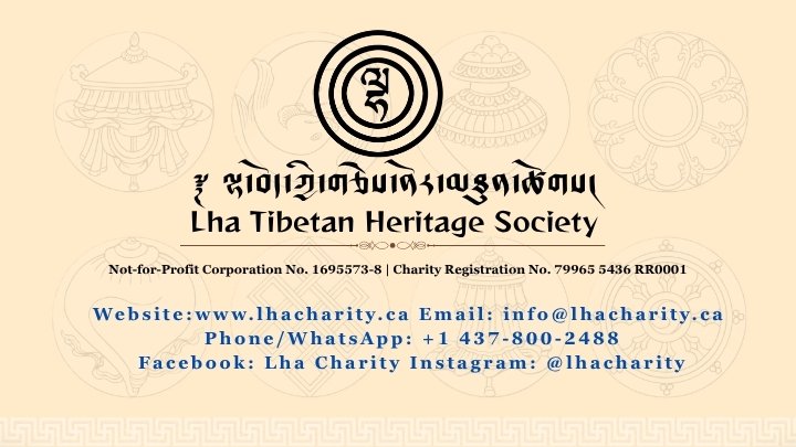 Support Lha Tibetan Heritage Society campaign photo, 5 of 7
