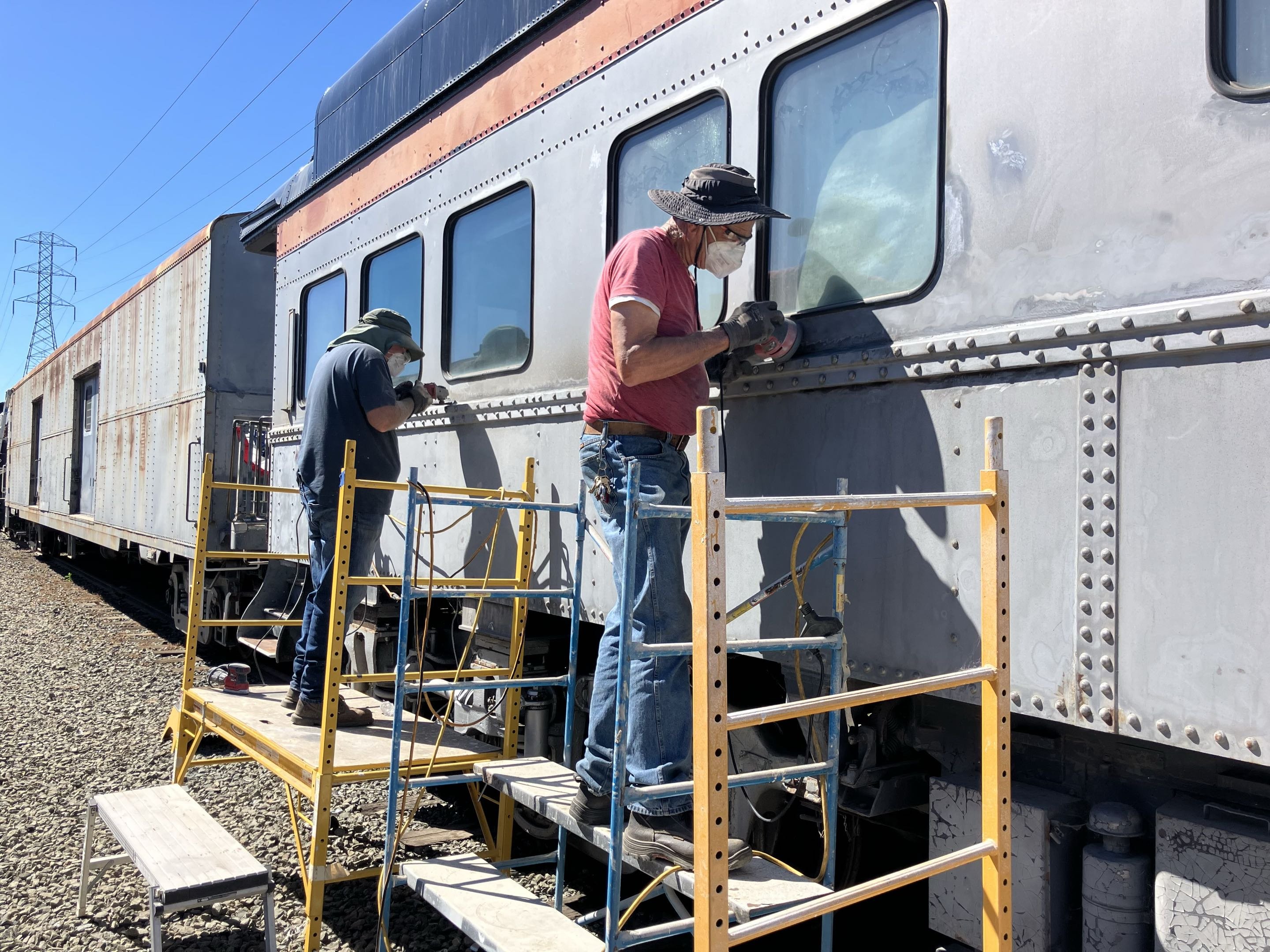 Help Paint SP Business Car #141 "Oakland" In Two Tone Gray campaign photo, 5 of 8