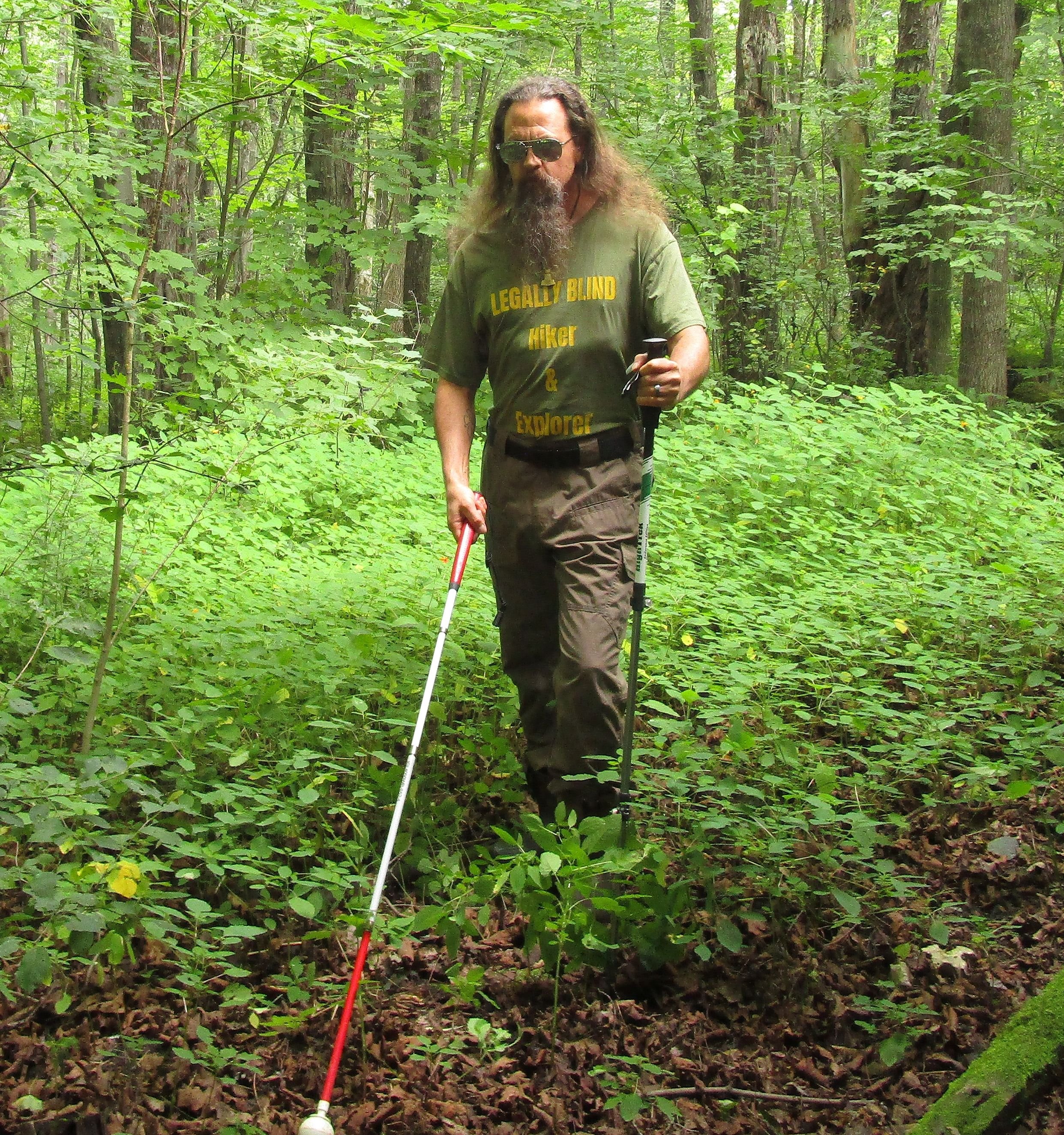 Blind Hiker Solos Vermont Peaks for Non-Profit Cause campaign photo, 4 of 8