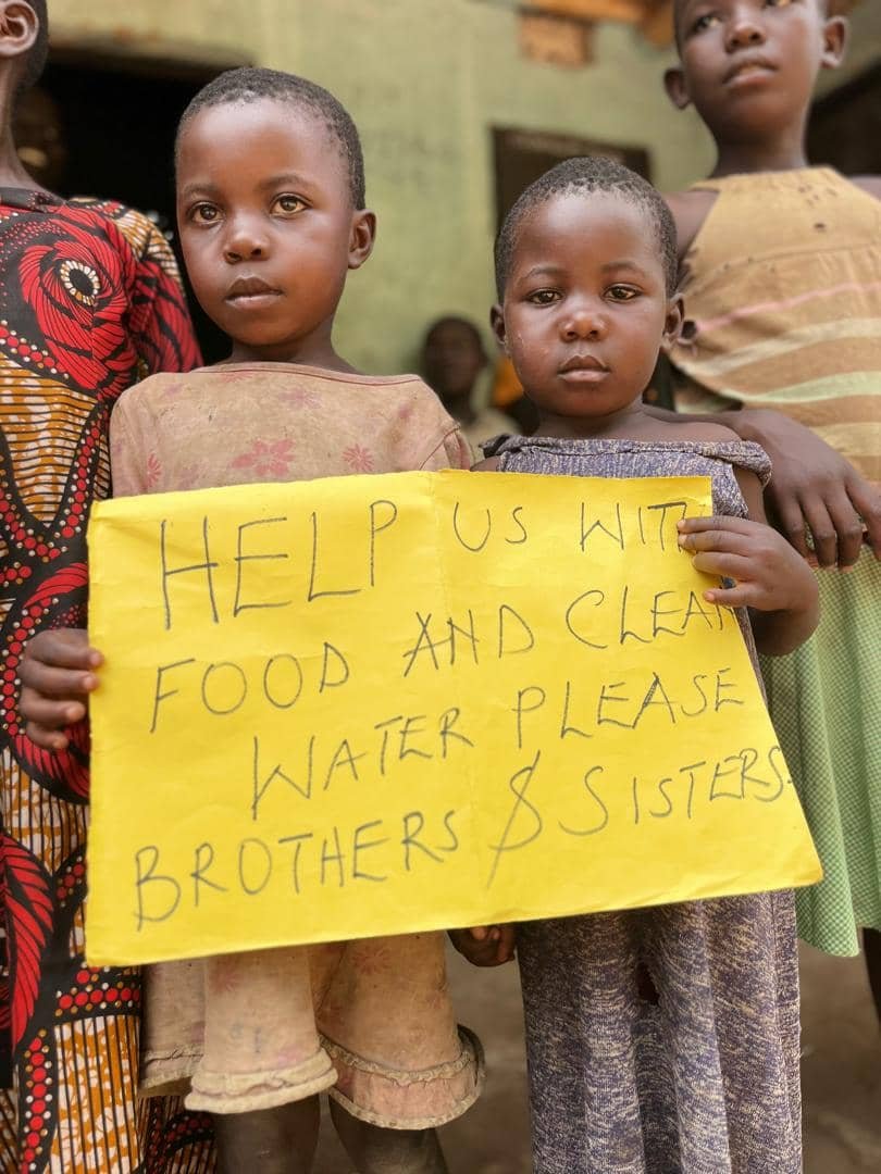 A CRISIS OF HUNGER campaign photo, 4 of 8