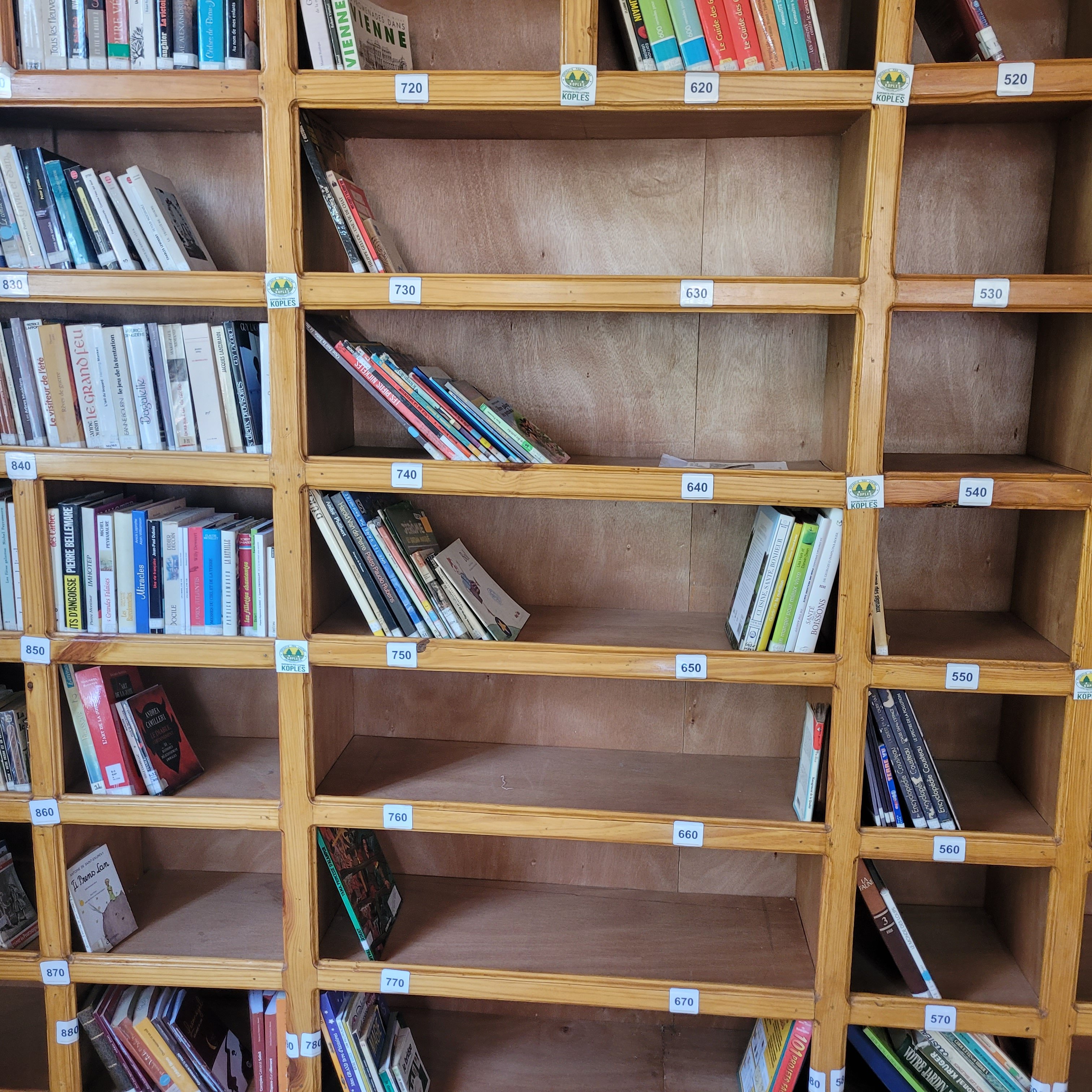Photo de la campagne Ganir de livres la bibliothèque de Port-de-Paix, 4 sur 6