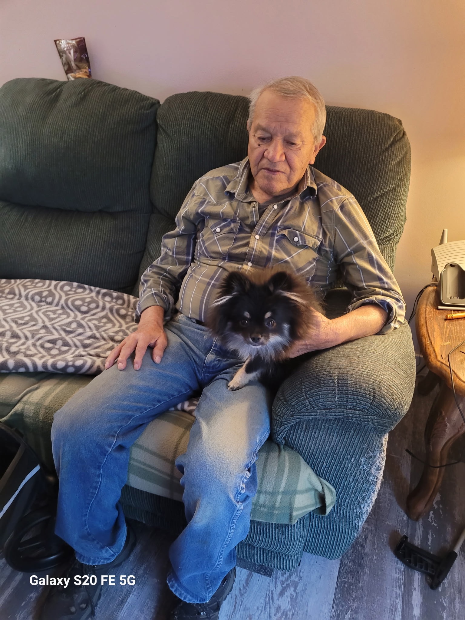 Freddy Louis lost his home to the Bradley creek fire campaign photo, 4 of 8