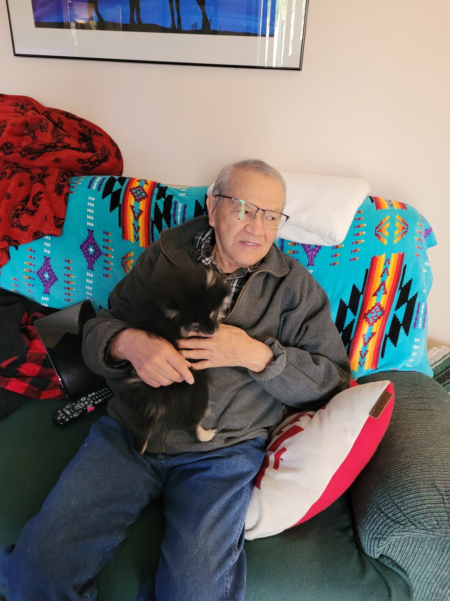 Freddy Louis lost his home to the Bradley creek fire campaign photo, 6 of 8