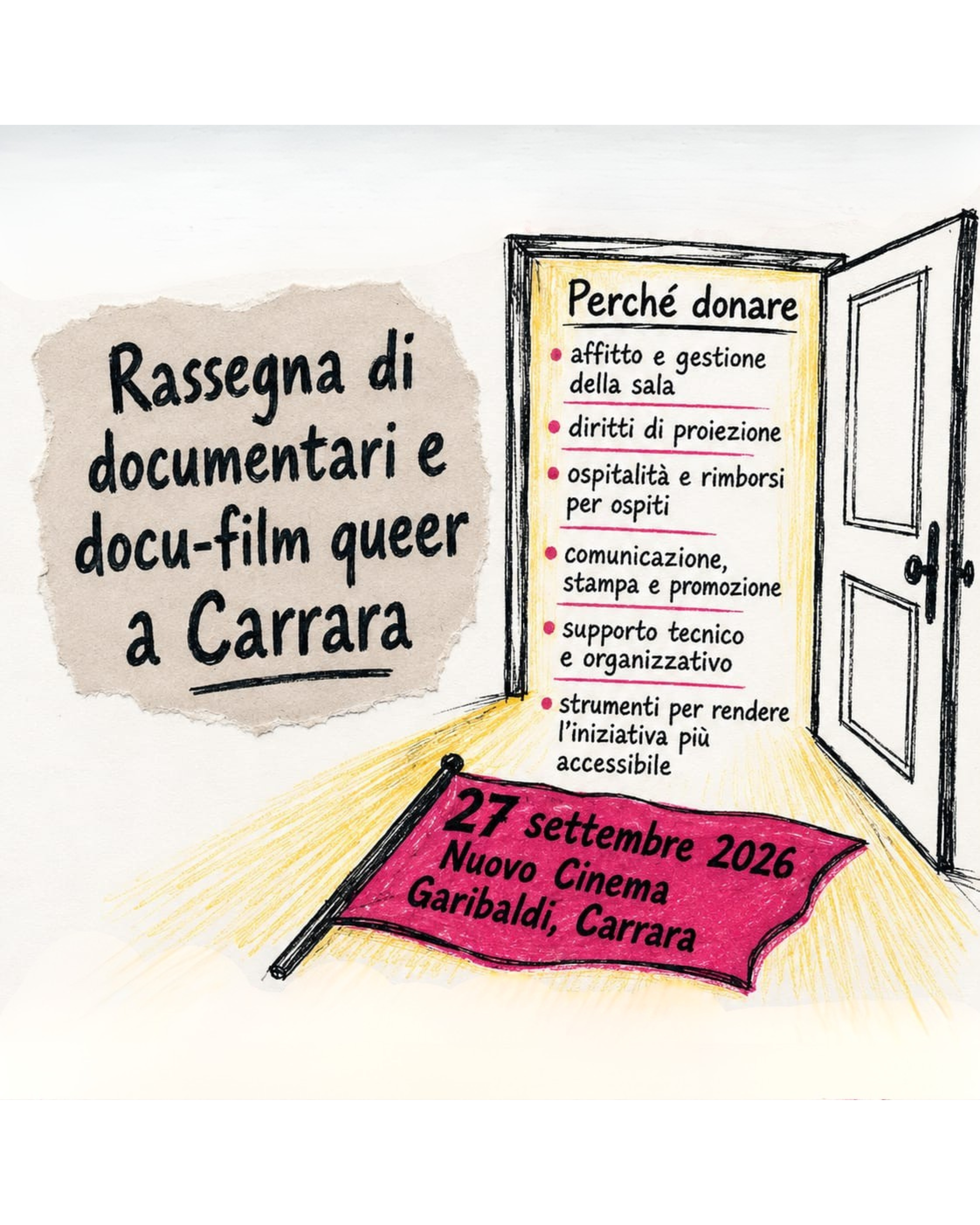 Sbandieratə. Corpi, identità e visibilità queer nel cinema campaign photo, 6 of 7