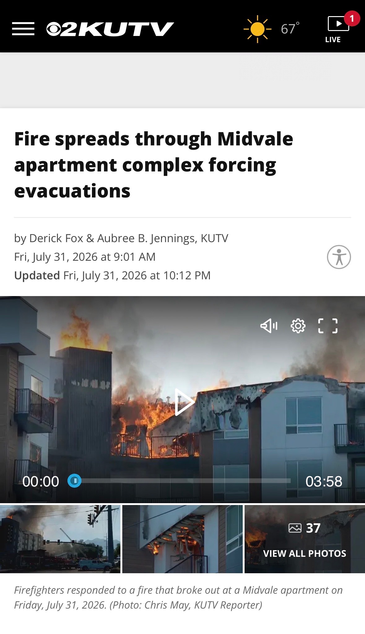 Rebuilding After the Devastating Fire campaign photo, 2 of 6