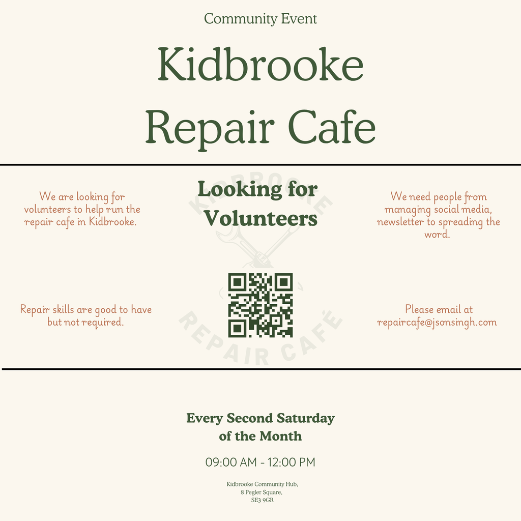 Help Fund Kidbrooke Repair Café - Promote Repair campaign photo, 2 of 5