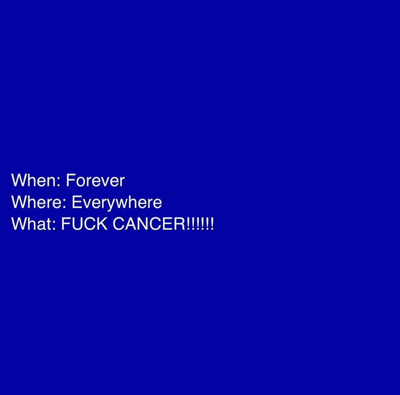 Help When Where What founder Chris Cates fight cancer campaign photo, 2 of 5