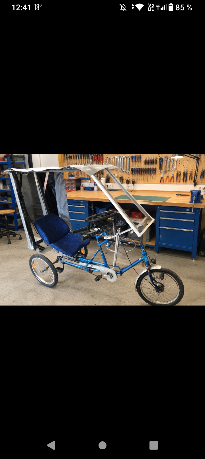 Liegefahrrad, Dreirad campaign photo, 2 of 5