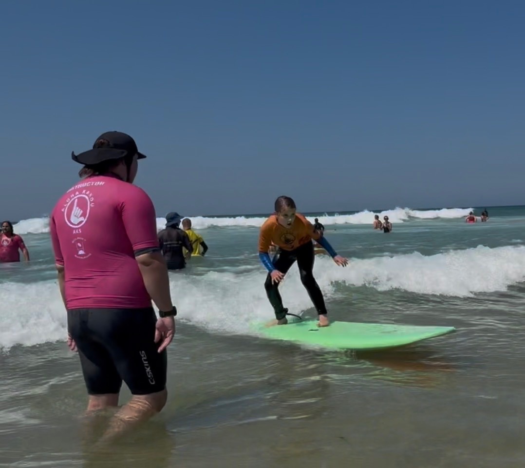 Seated Surf Board campaign photo, 2 of 6