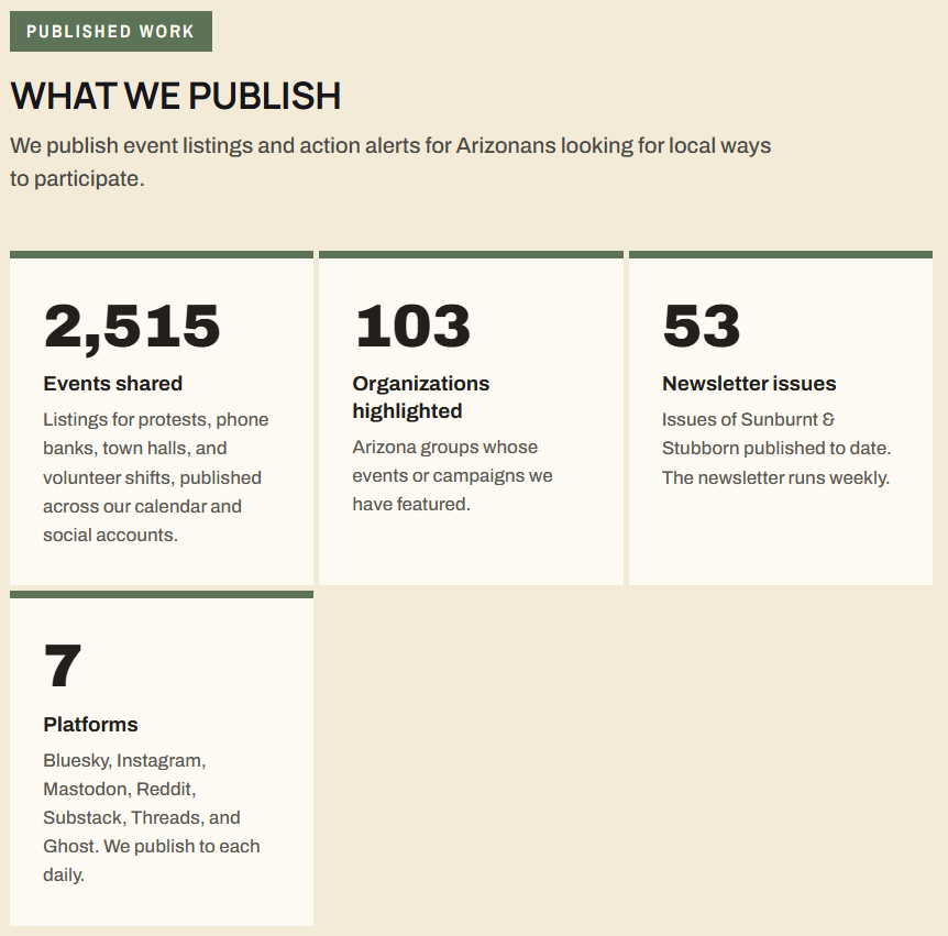 Help Arizona Advocacy Hub Grow campaign photo, 4 of 8