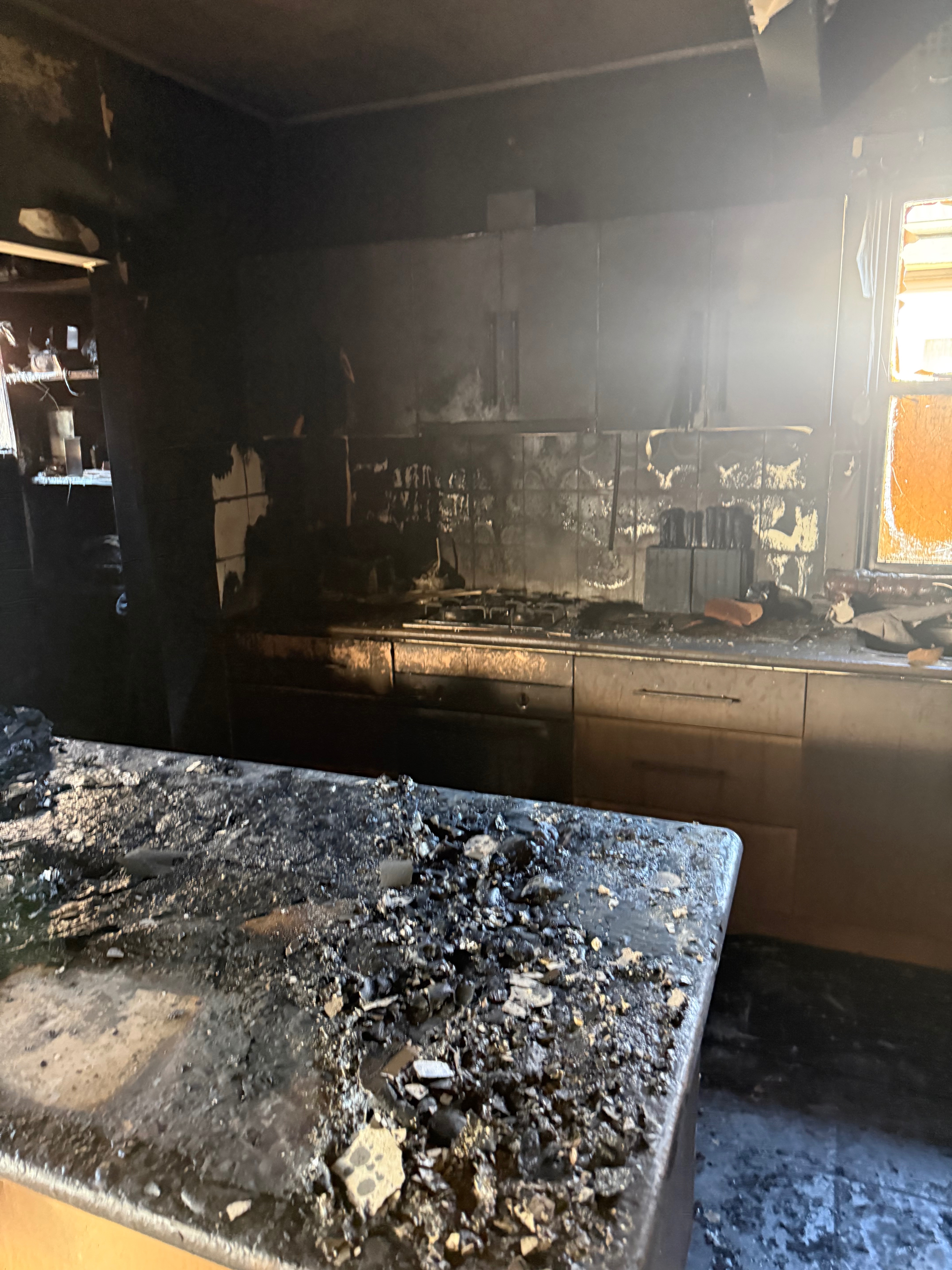 Please help James rebuild after a fire tore through his home campaign photo, 4 of 5