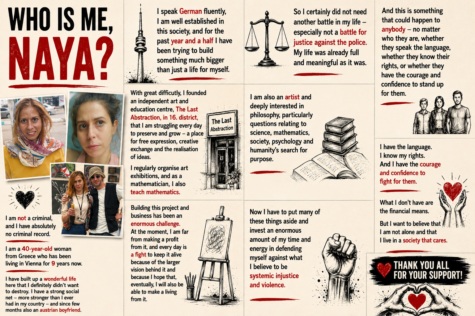 Seeking Justice After Police Violence in Vienna campaign photo, 2 of 4