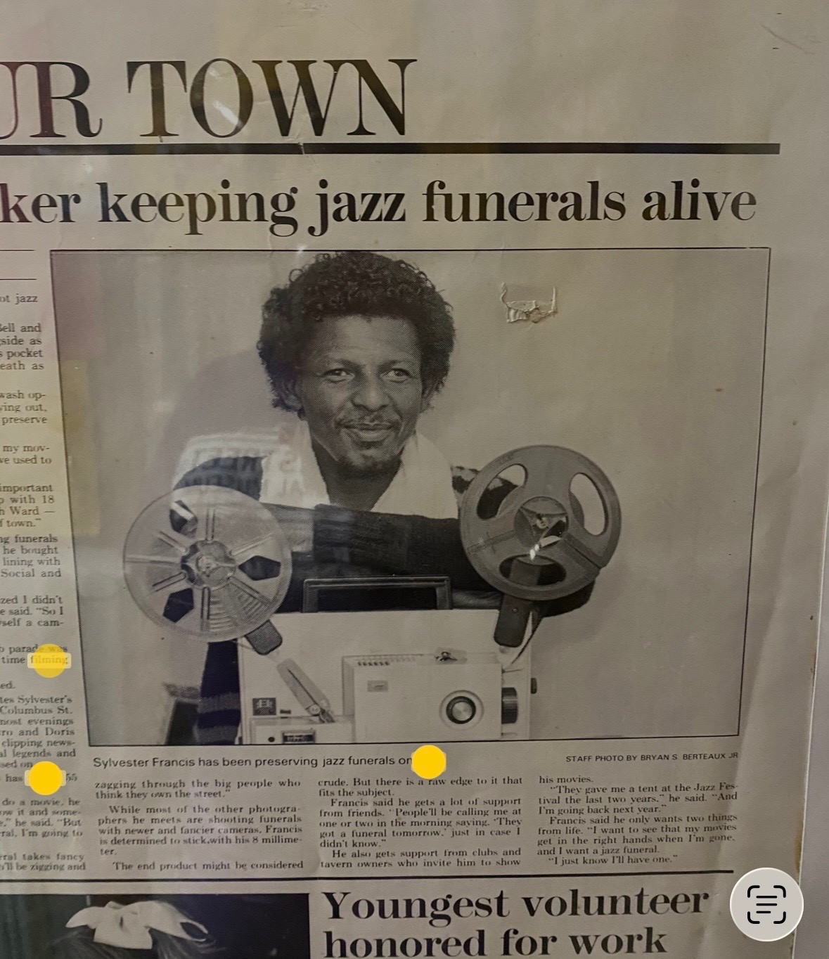 Help the Backstreet Museum Digitize Sylvester Francis' films campaign photo, 5 of 7