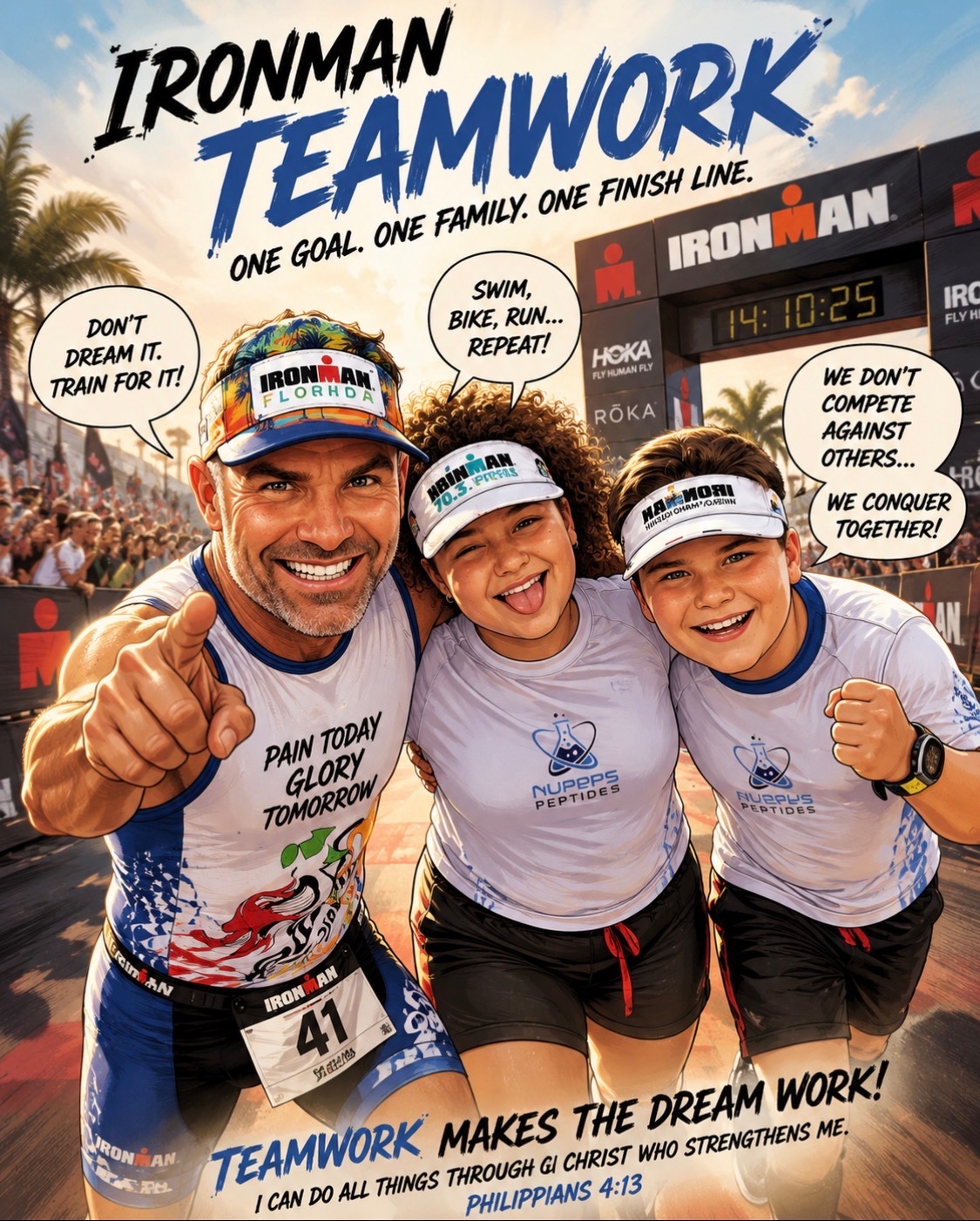 This Ironman journey without your help won’t be the same campaign photo, 7 of 8