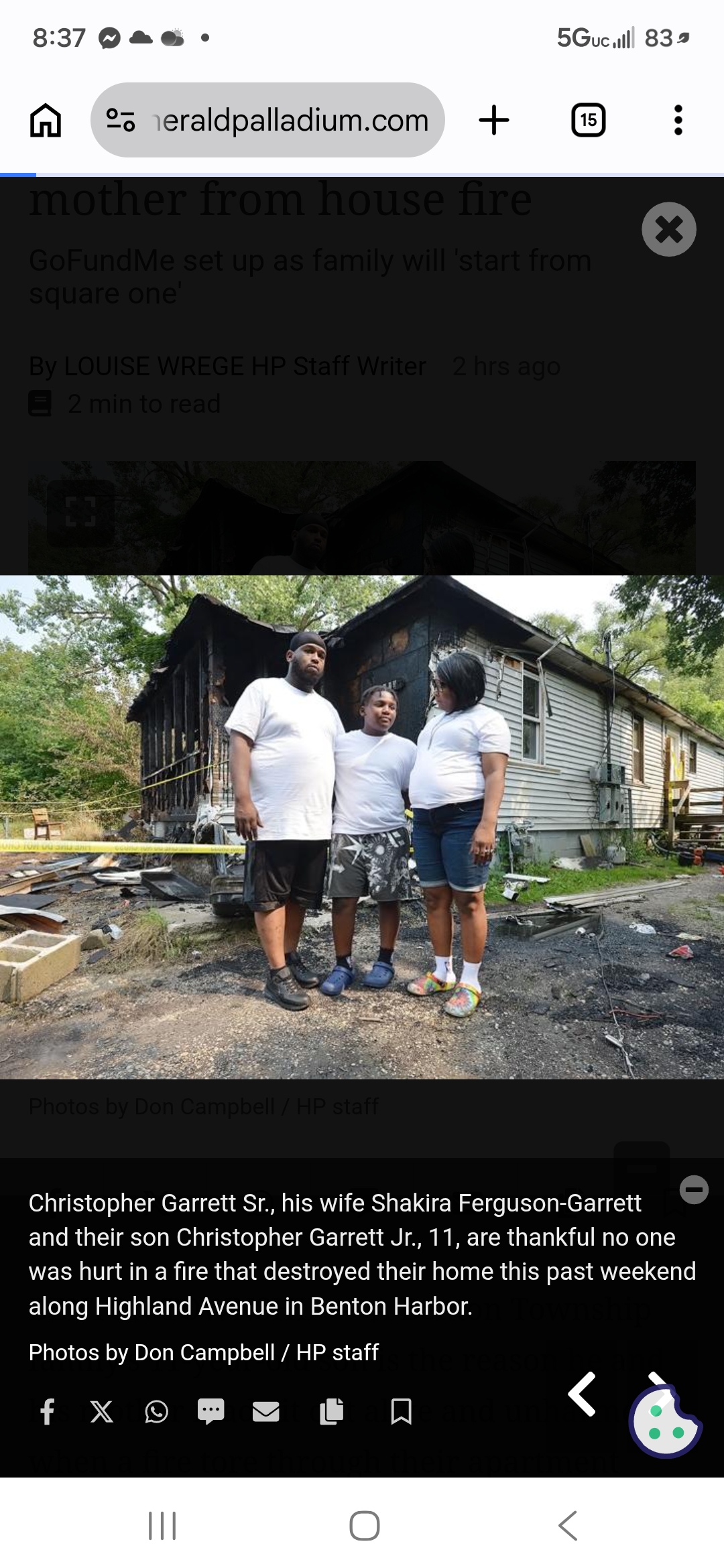 Help Garrett Family After Fire campaign photo, 8 of 10
