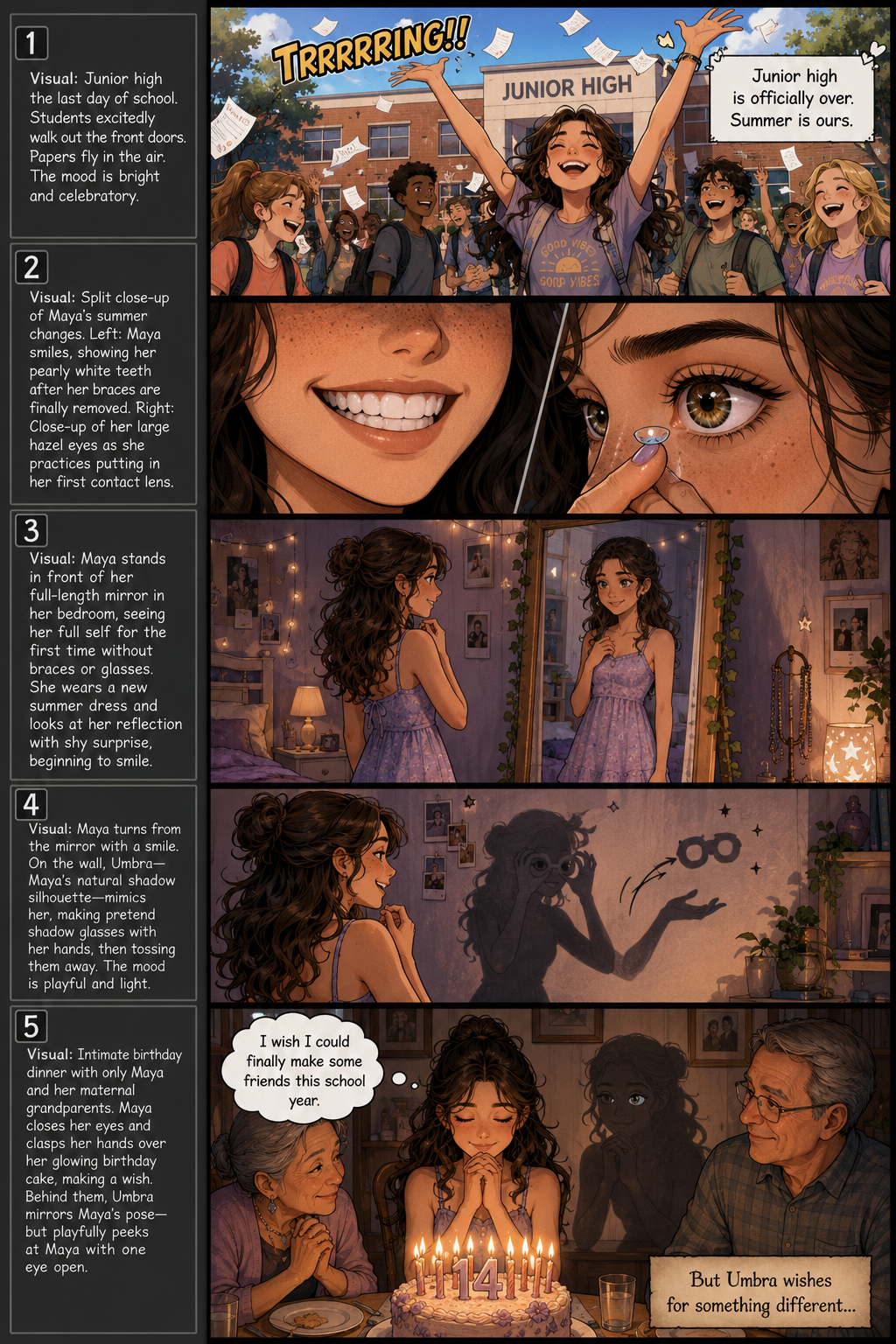 Fund Indie Art Comic: The Girl with the Fang Shadow. Help Us campaign photo, 2 of 5
