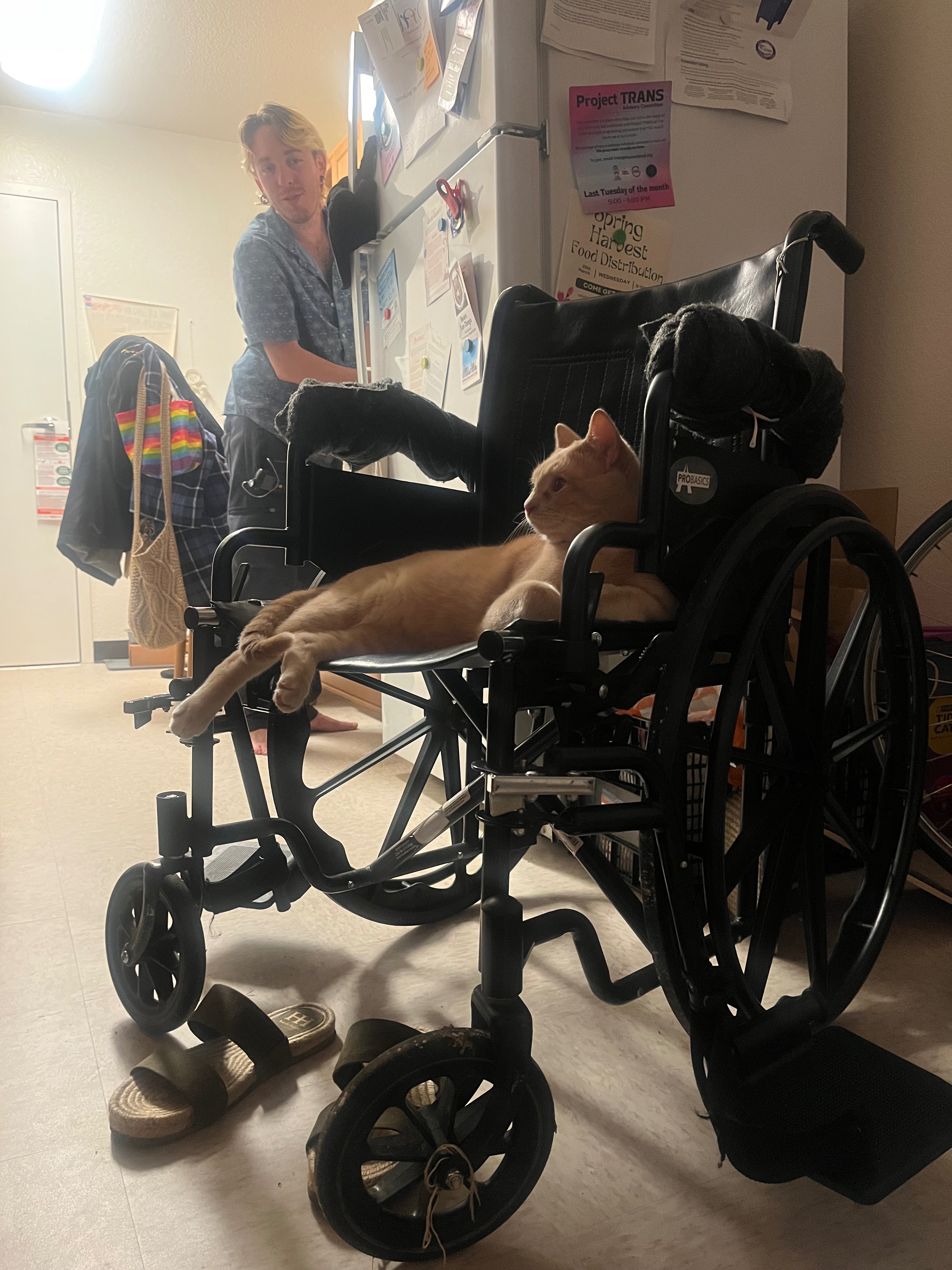 Help A.K. Get a Foldable Power Wheelchair campaign photo, 4 of 8