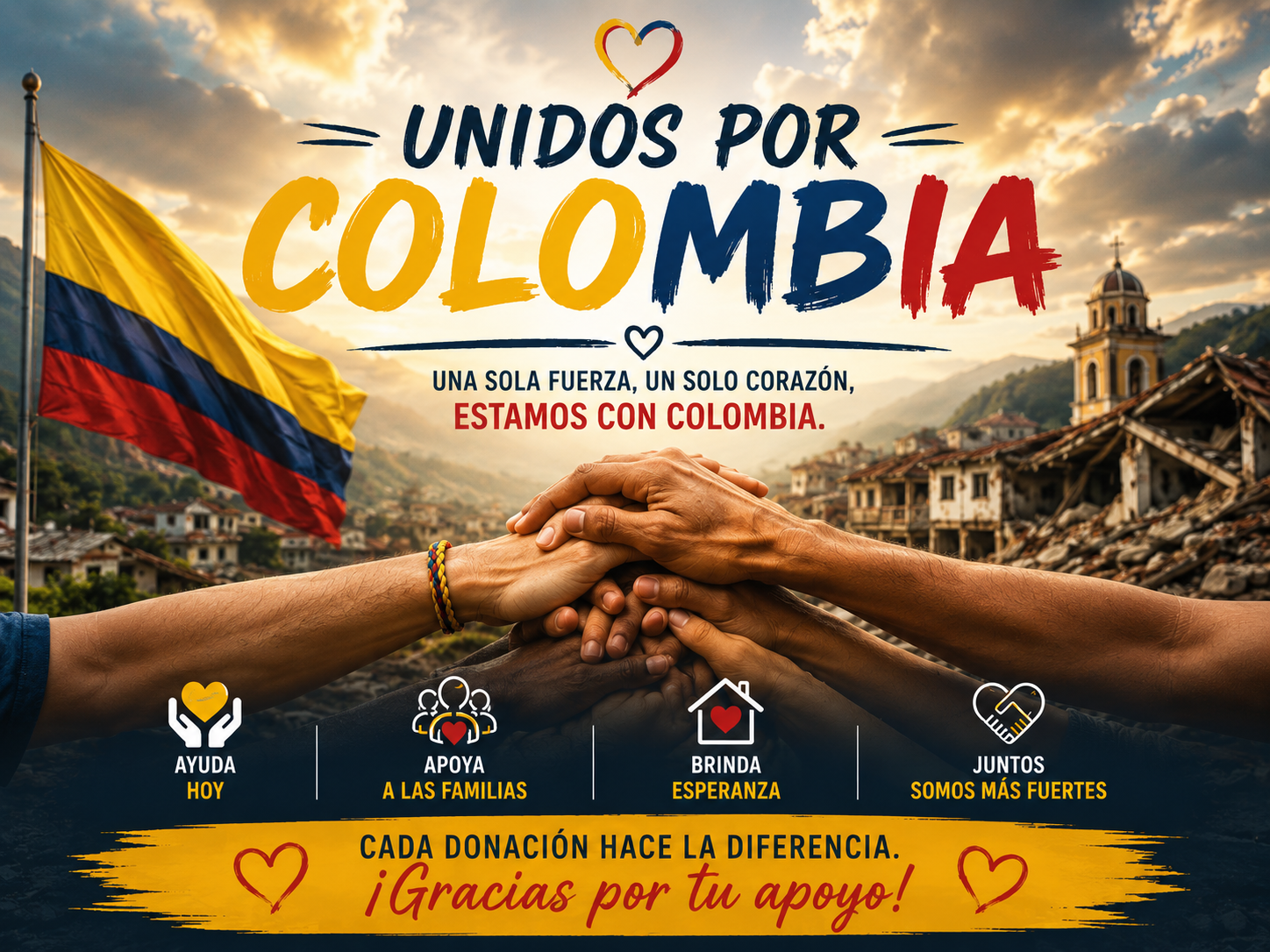 Unidos por Colombia: Alivio Urgente Tras el Terremoto campaign photo, 7 of 7