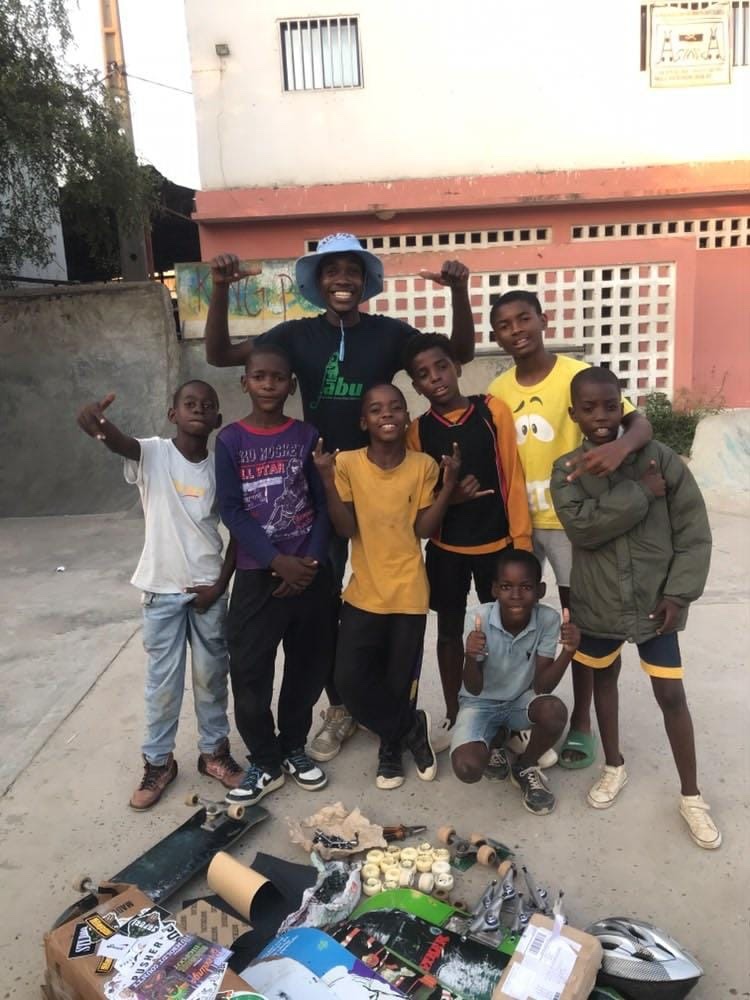 Luanda Skate School campaign photo, 7 of 8