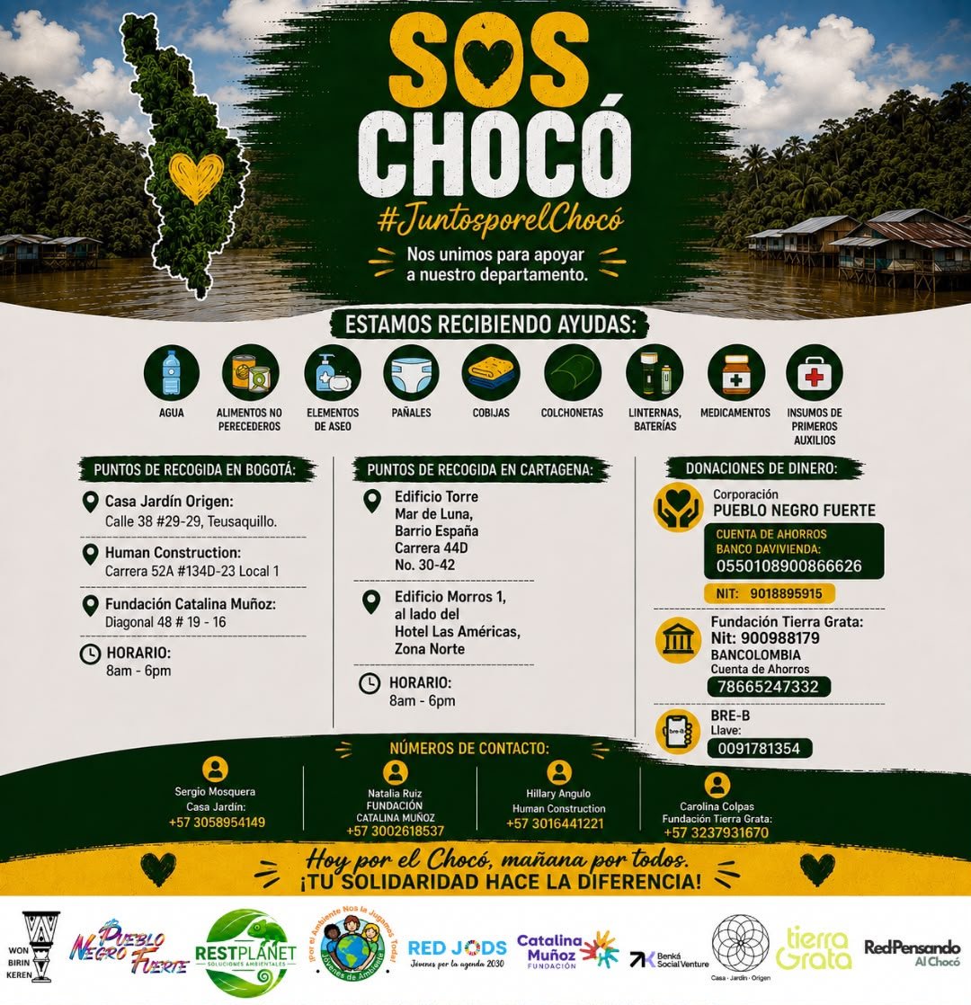 Foto de la campaña The world turns its eyes to Chocó - Juntos por Chocó, 4 de 6