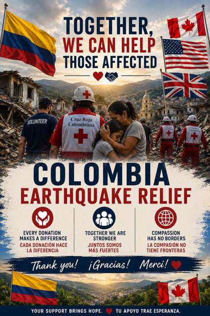 Colombia Earthquake Relief: Help Those Affected campaign photo, 2 of 4