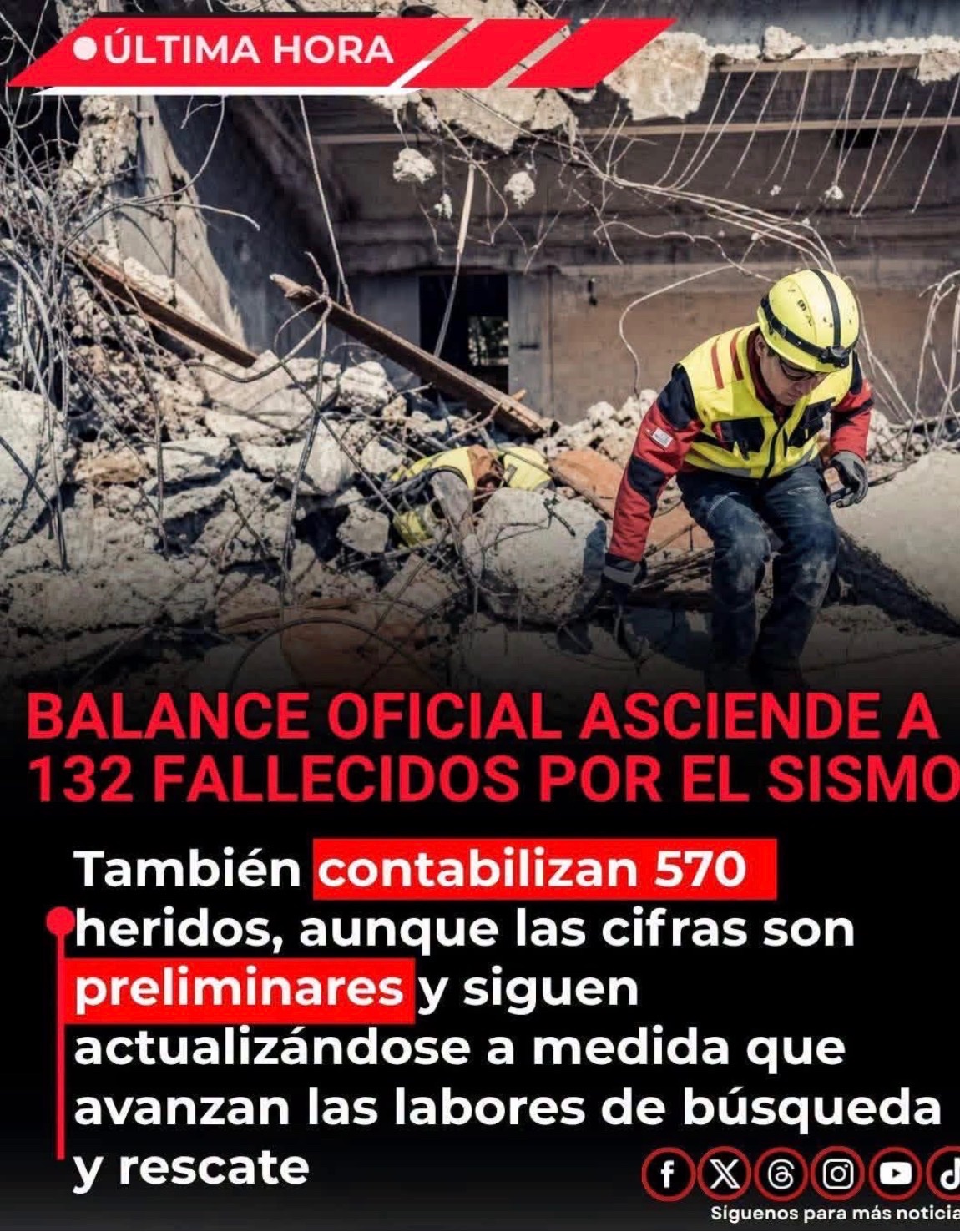 Kampagnen-Foto für Terremoto en Colombia, 6 von 8