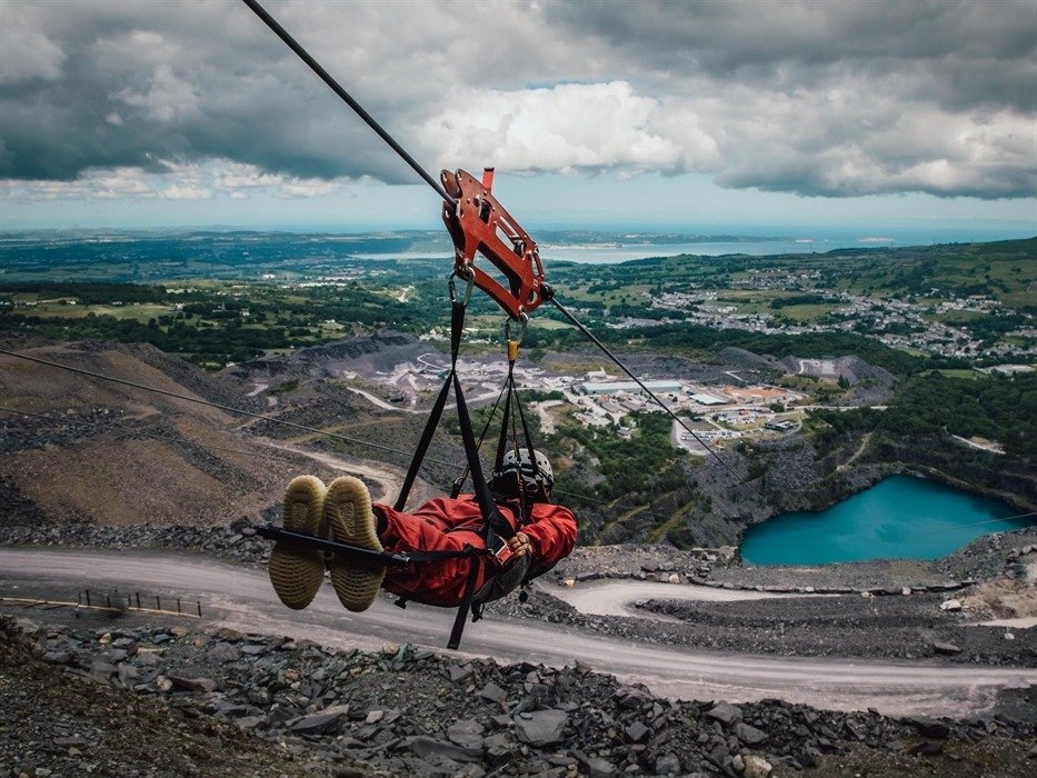 Zipping to help breast cancer campaign photo, 2 of 4