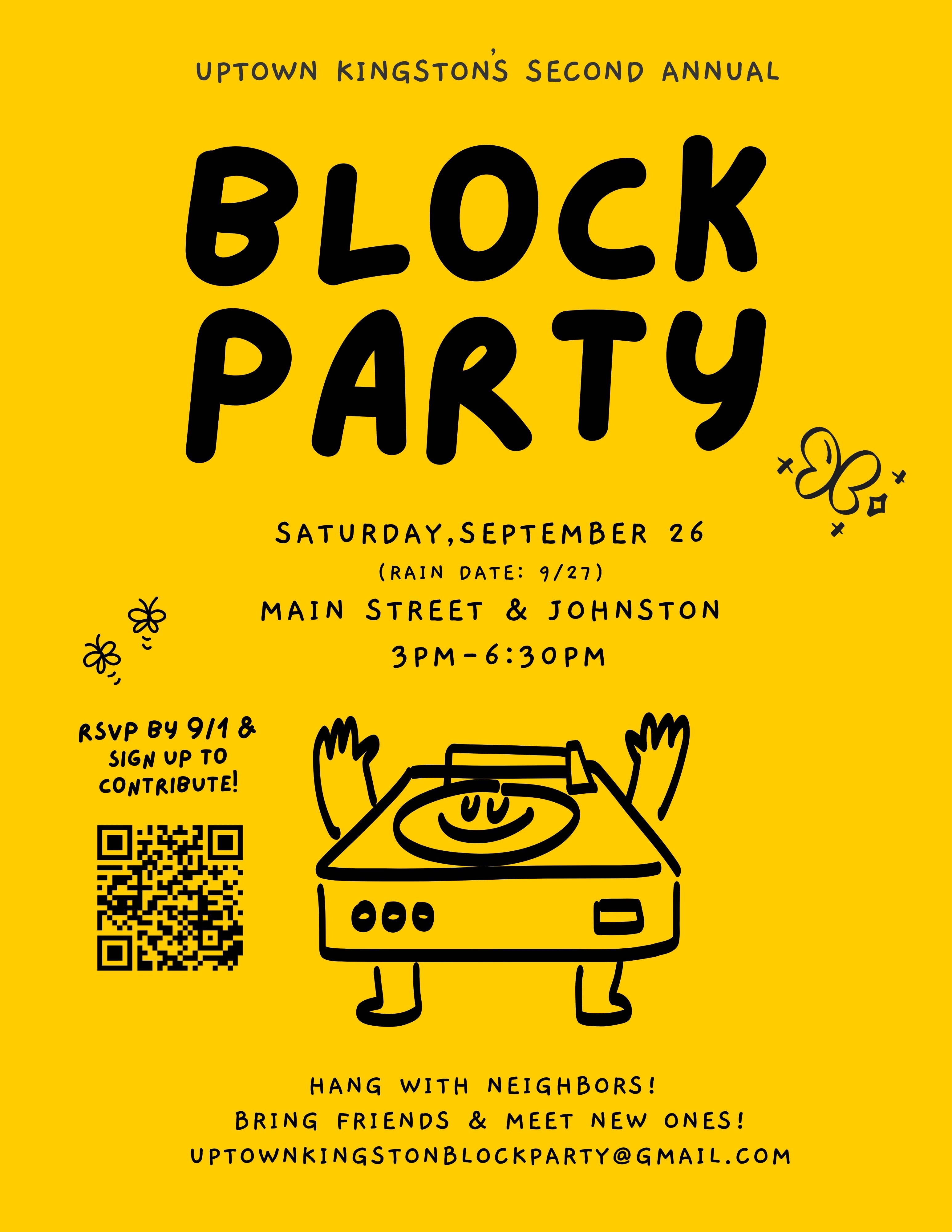 Help Fund 2nd Annual Uptown Kingston Block Party campaign photo, 2 of 4