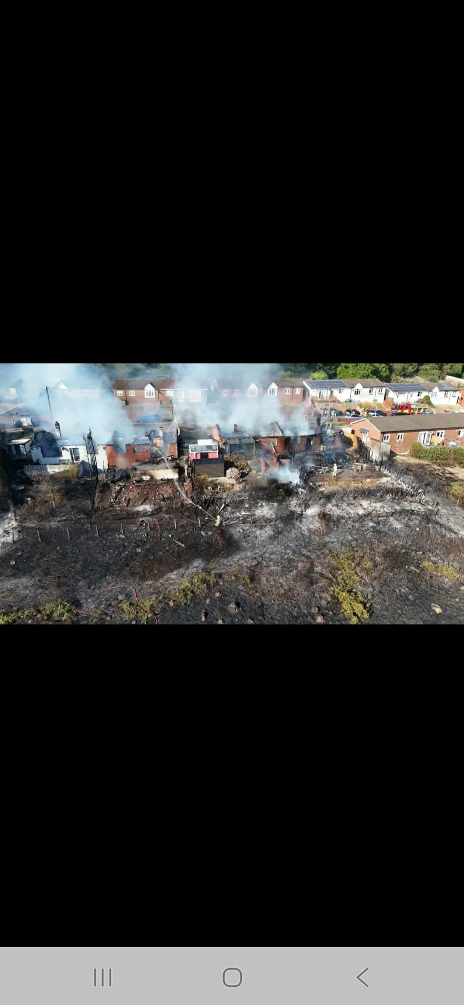 Numbers of properties has caught fire campaign photo, 2 of 4