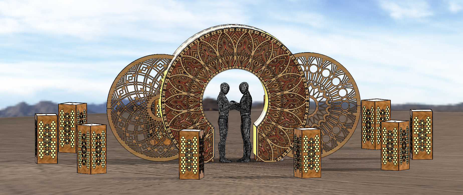 Bring ONE to life at Burning Man 2027 campaign photo, 2 of 6