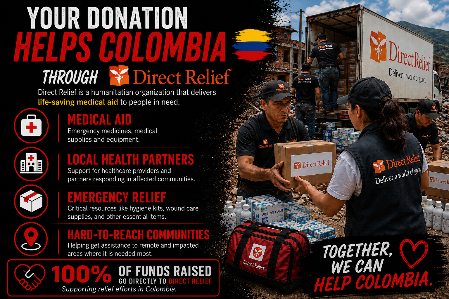 Rumble fundraiser for Colombia campaign photo, 2 of 7