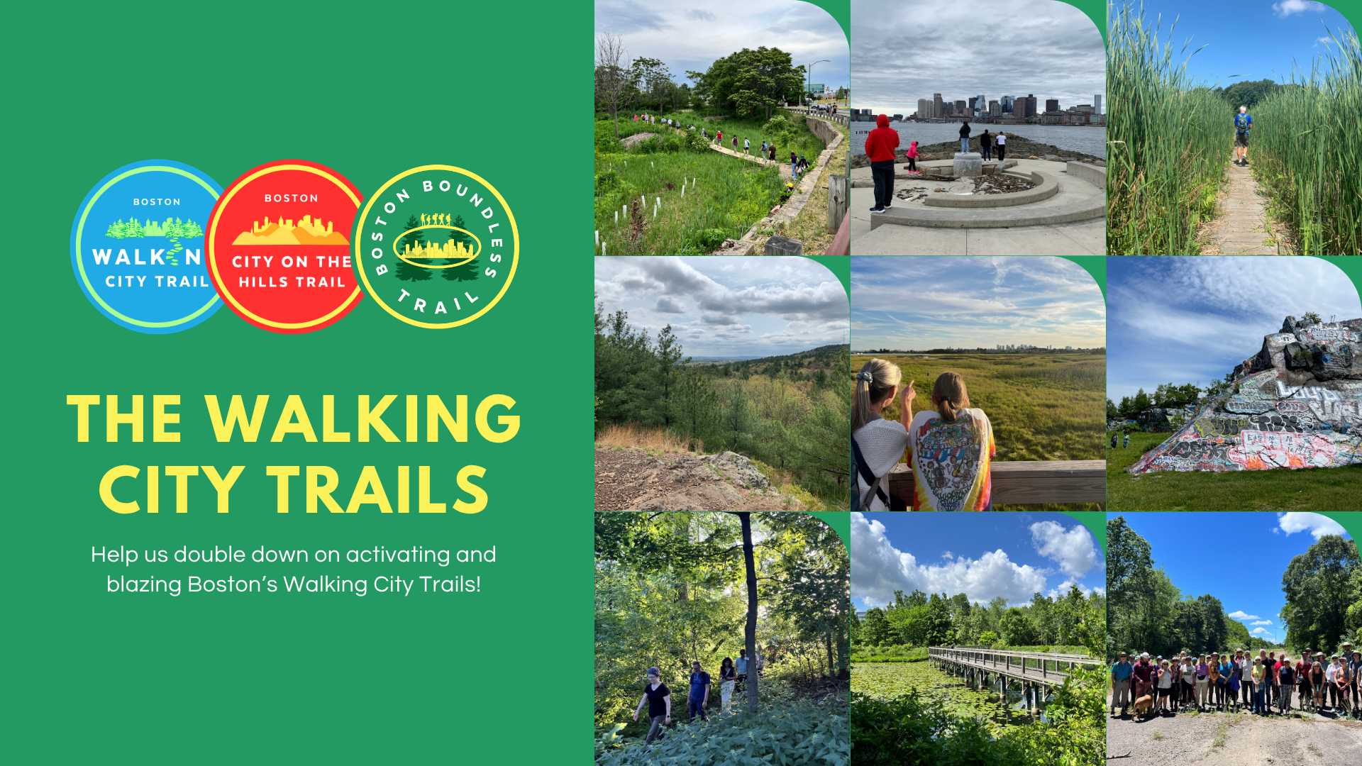 Help us activate and blaze Boston's Walking City Trails campaign photo, 2 of 3