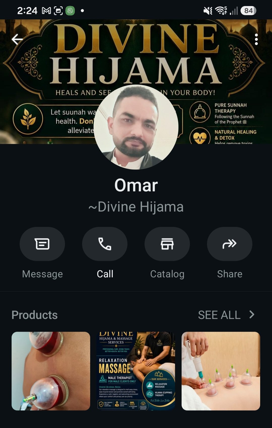 In Loving Memory of Omar (Divine Hijama) campaign photo, 2 of 4
