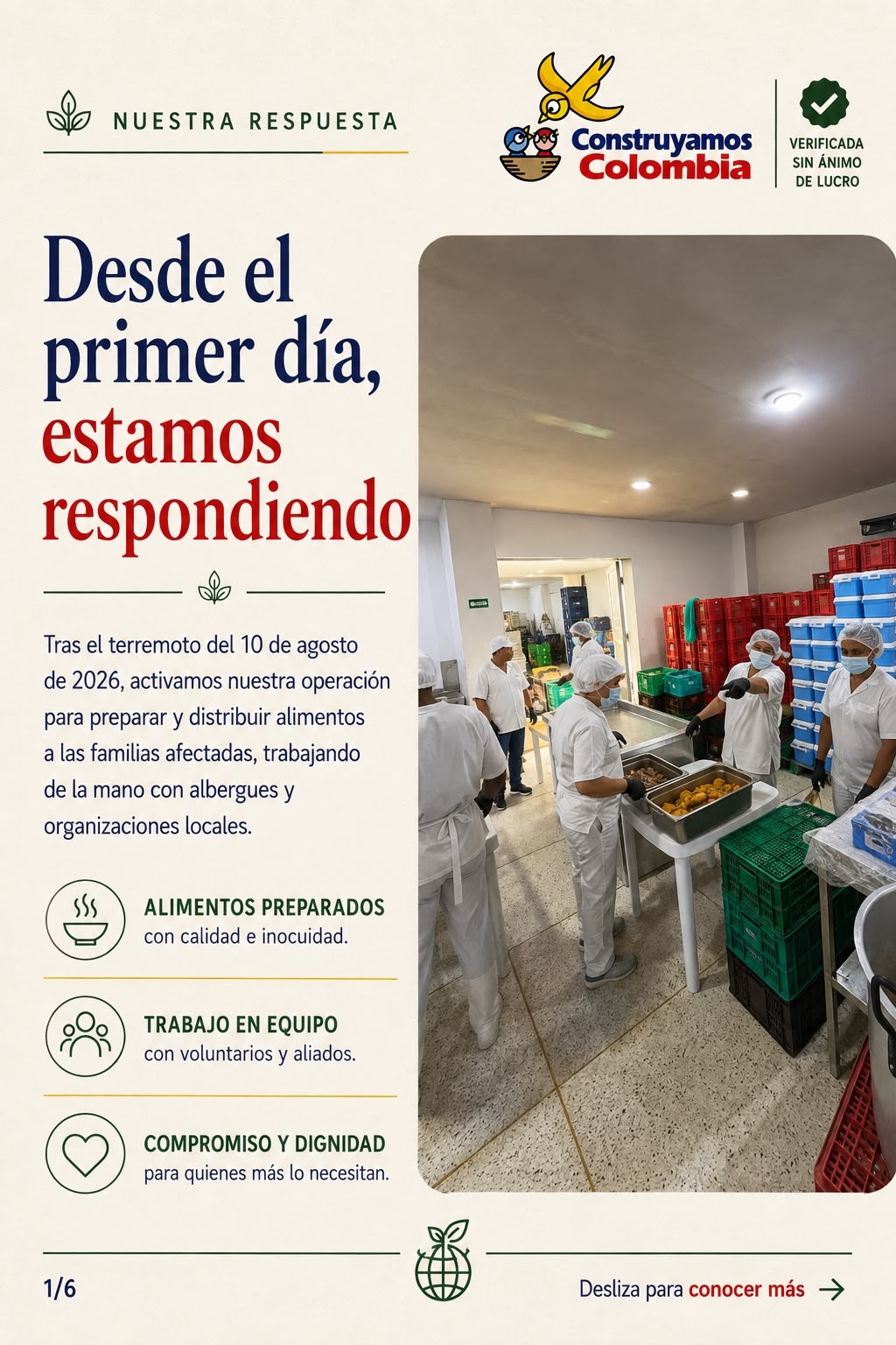 Help Colombia: Food, Shelter and Hope After the Earthquake campaign photo, 5 of 8