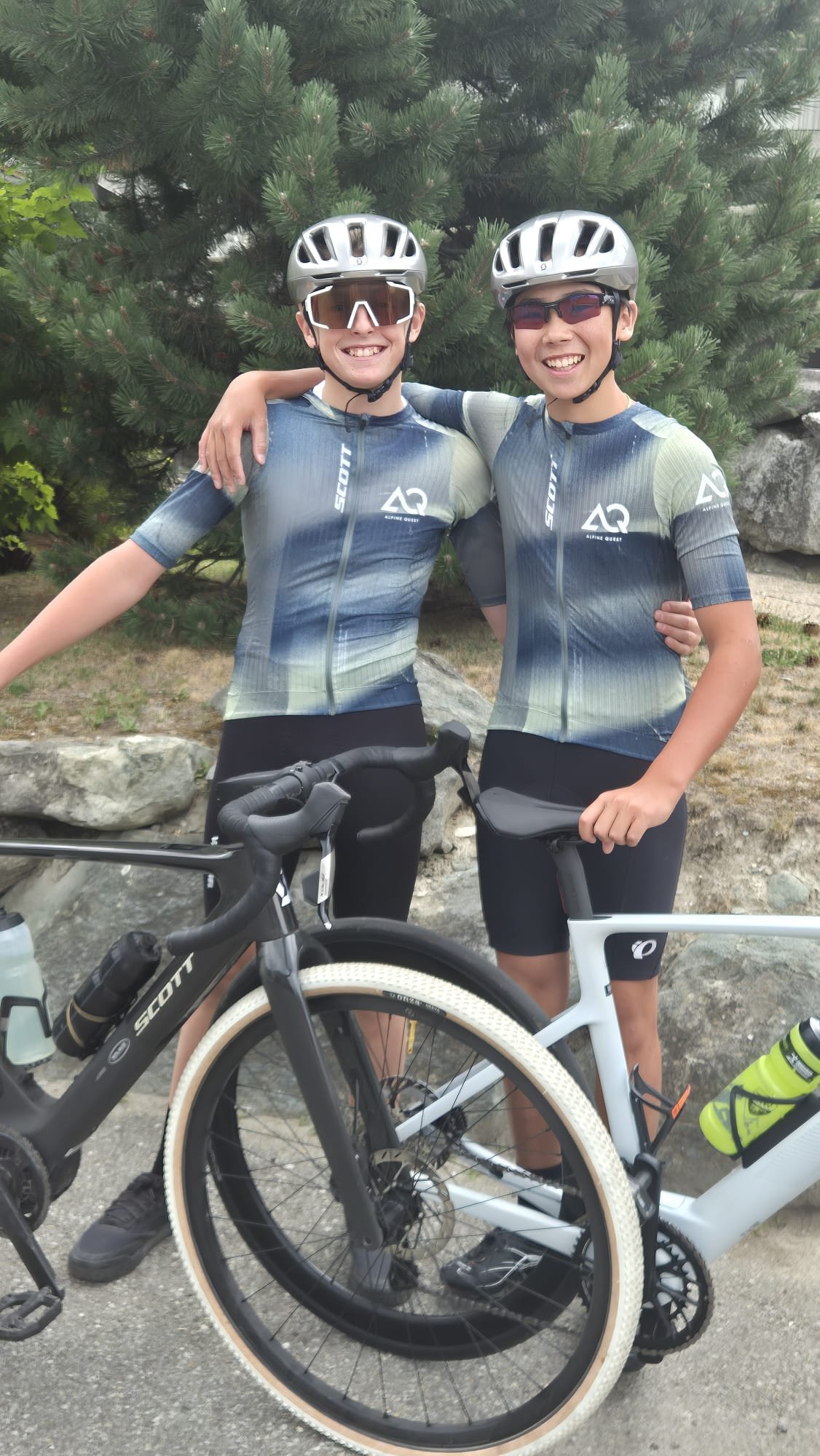 Help 2 Kids cycling across the Alps to raise Awareness! campaign photo, 2 of 7