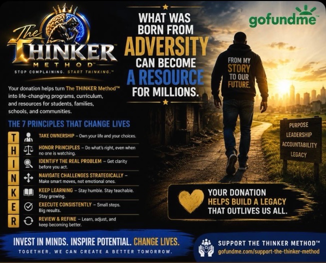 Transforming Lives with The THINKER Method™ campaign photo, 2 of 7