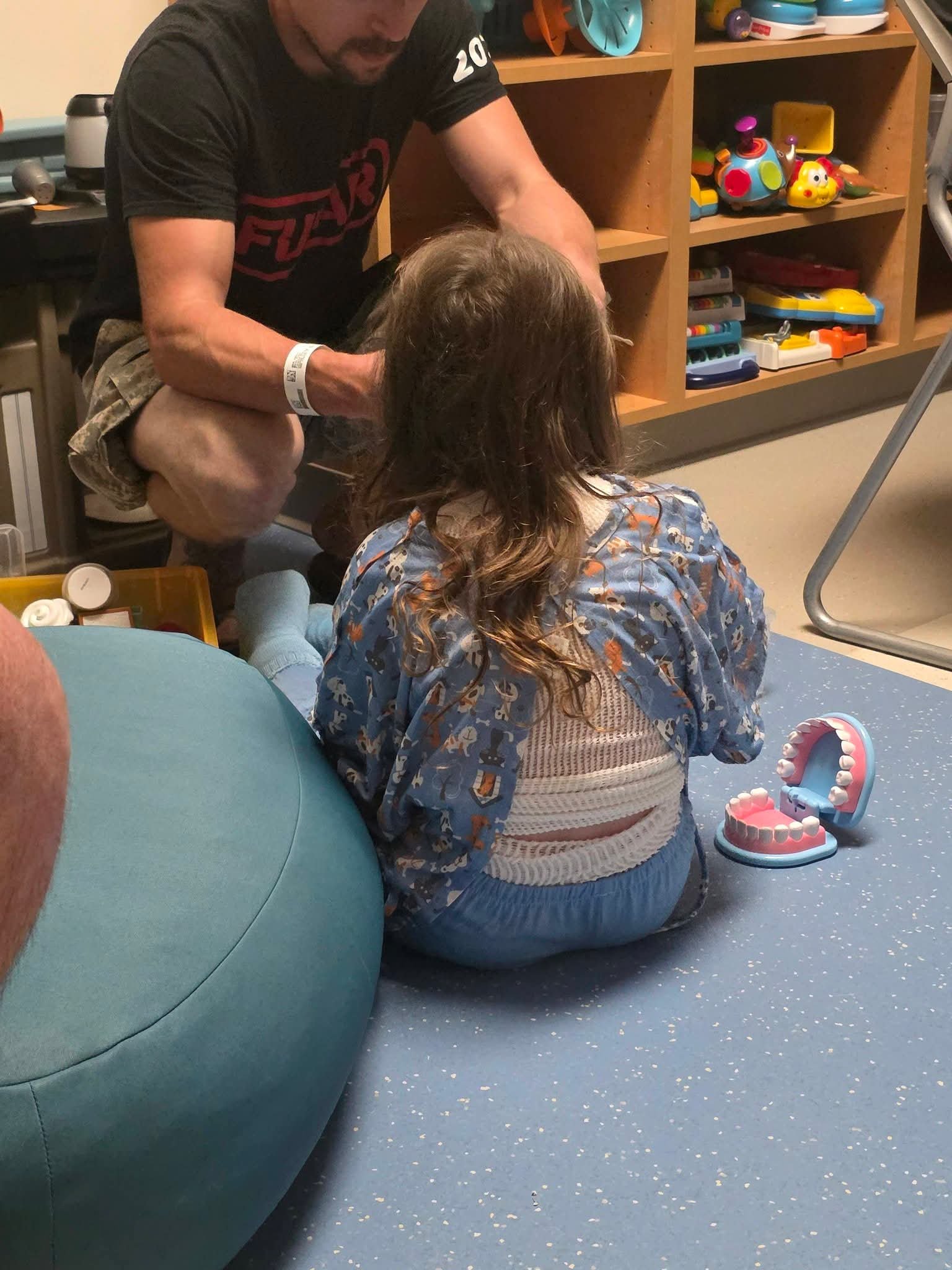 Support for Military Family as child suffers extreme burns. campaign photo, 6 of 8