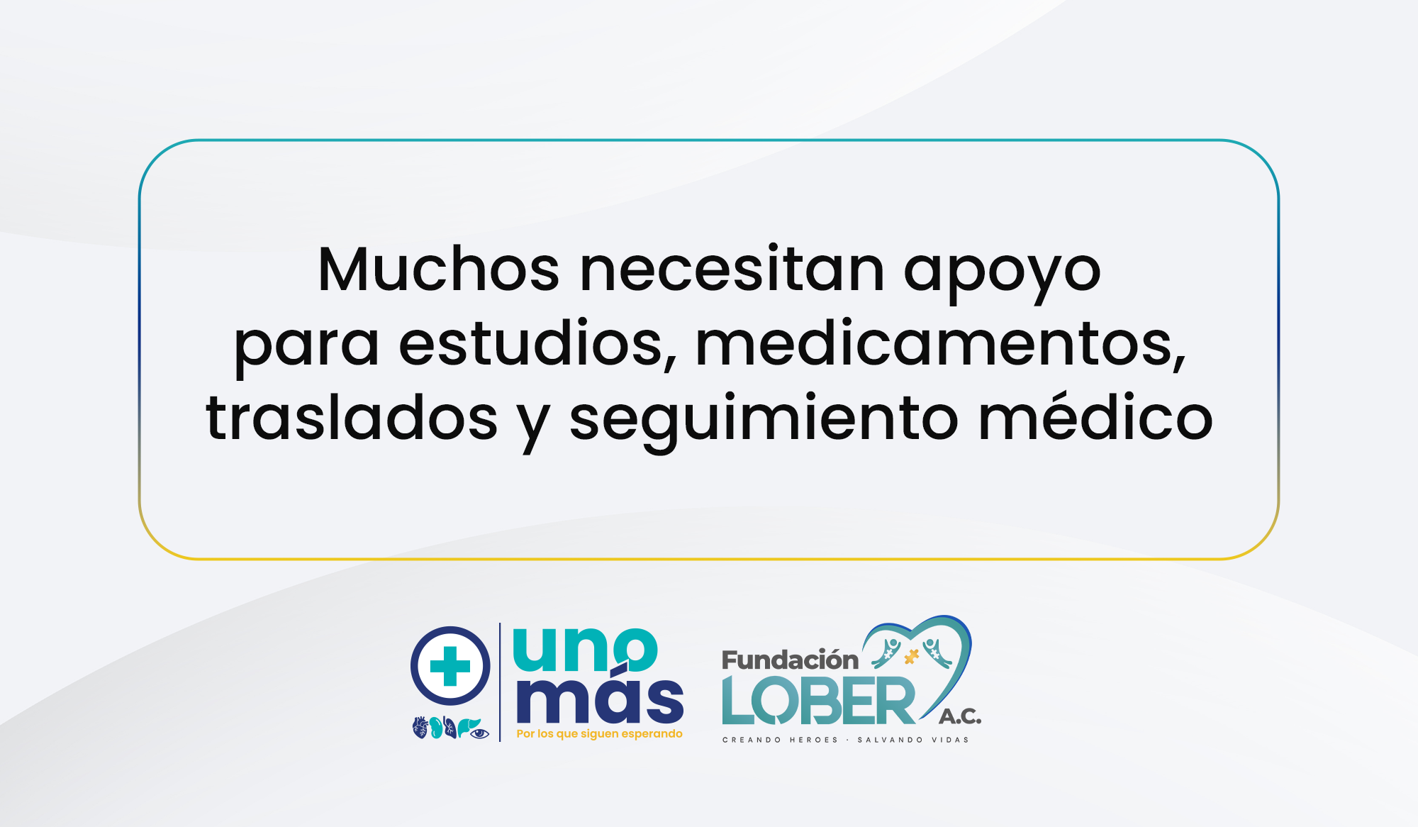 Uno más "Por los que siguen esperando" campaign photo, 4 of 8