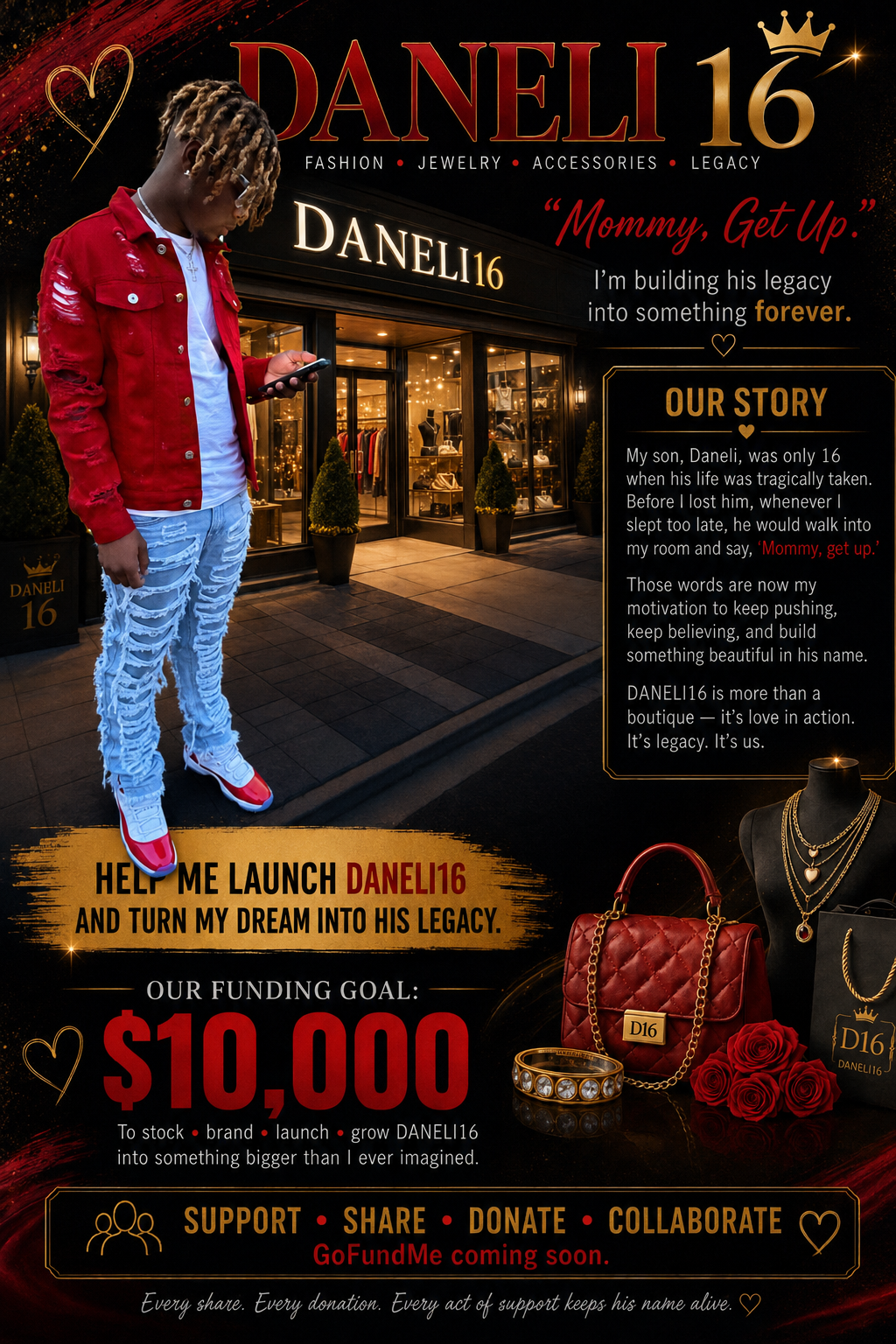 Help Build Daneli16: A Legacy of Love, Style & Purpose campaign photo, 6 of 7