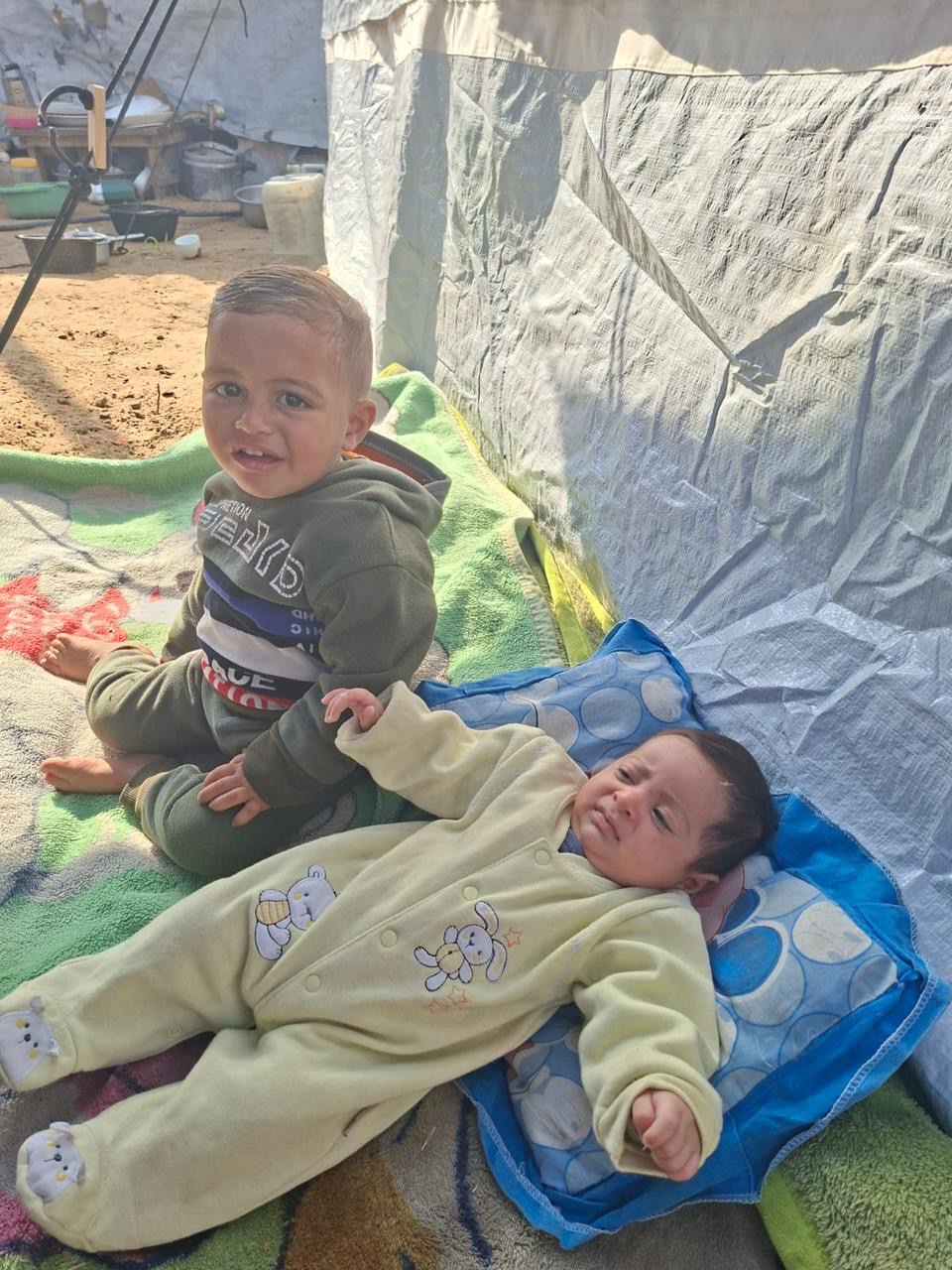 HELP 1.5 months & 2 years old Orphans in Gaza campaign photo, 2 of 8