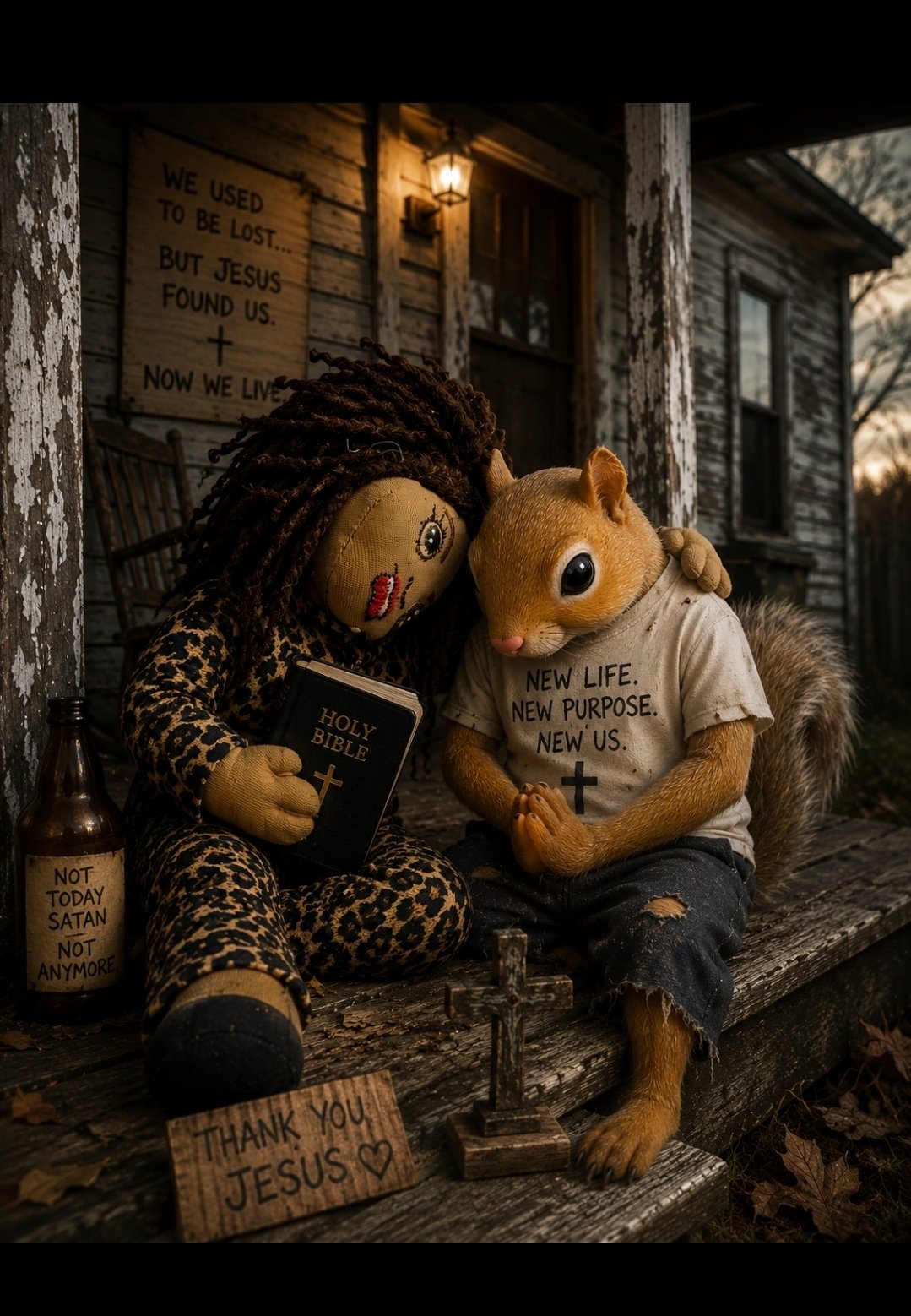 SQUIRRELS AGAINST SUBSTANCE ABUSE campaign photo, 2 of 5