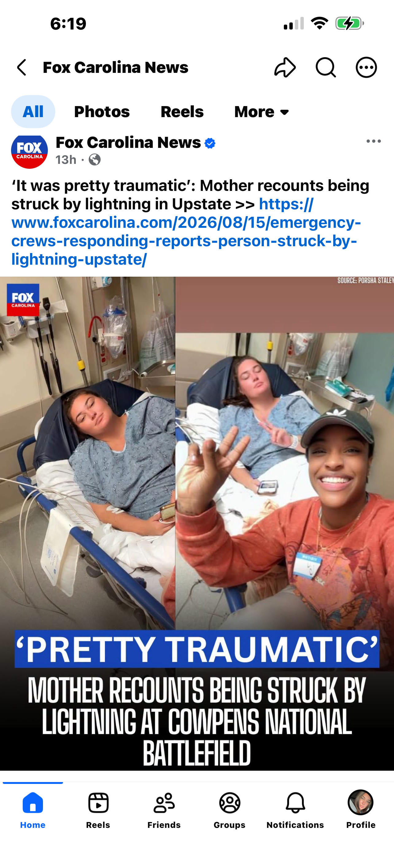 Help Haley Recover After Lightning Strike campaign photo, 5 of 8