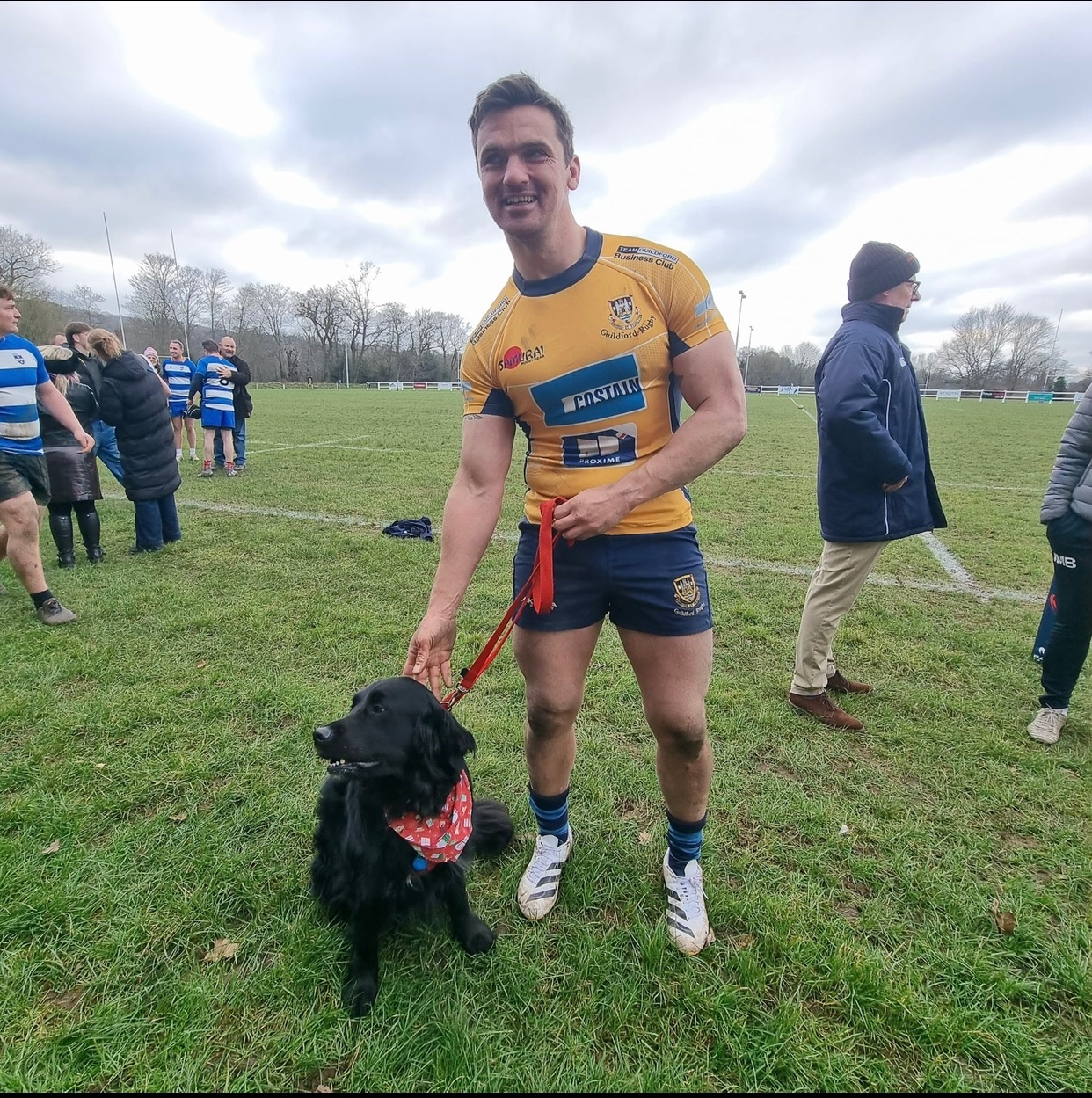 500 burpees, 100 laps, Guildford Rugby Club fund raiser campaign photo, 5 of 6