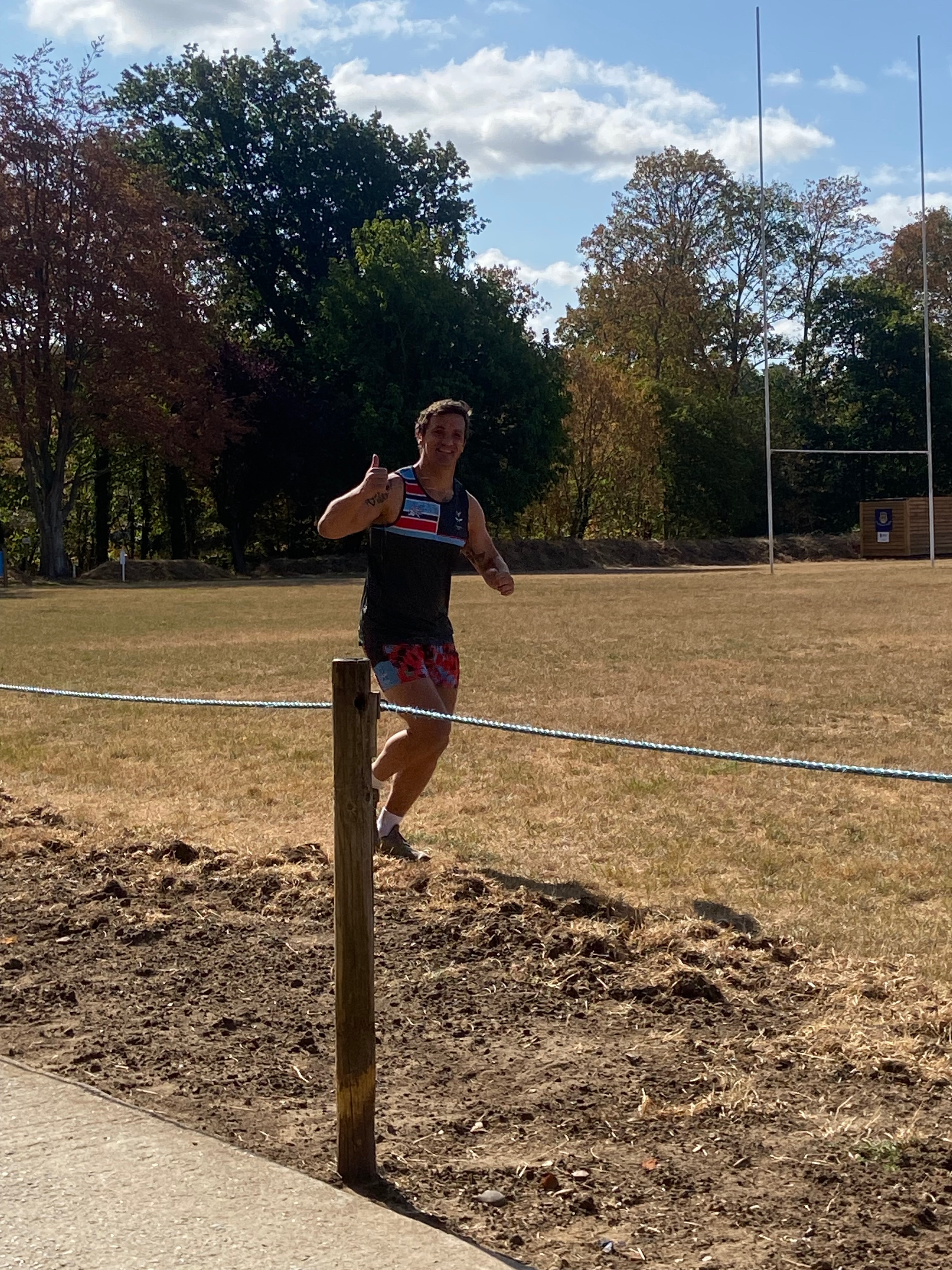 500 burpees, 100 laps, Guildford Rugby Club fund raiser campaign photo, 4 of 6