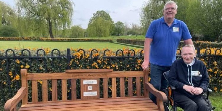 For Self-illuminating, Suicide Prevention Bench - Haslemere campaign photo, 5 of 6